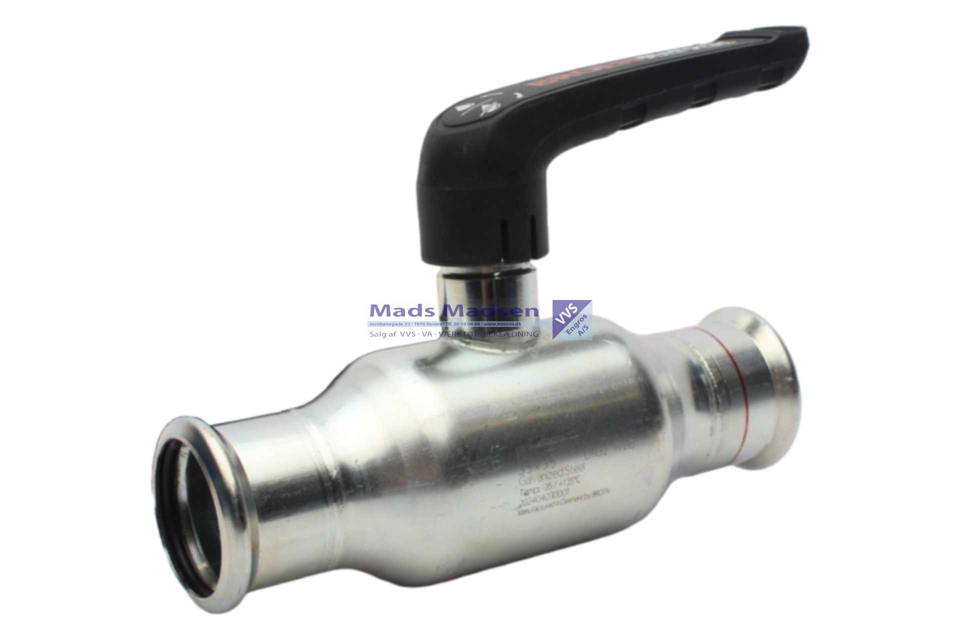 22mm Broen ballofix preskuglehane forzinket stål lav model pm/pm M-bakke