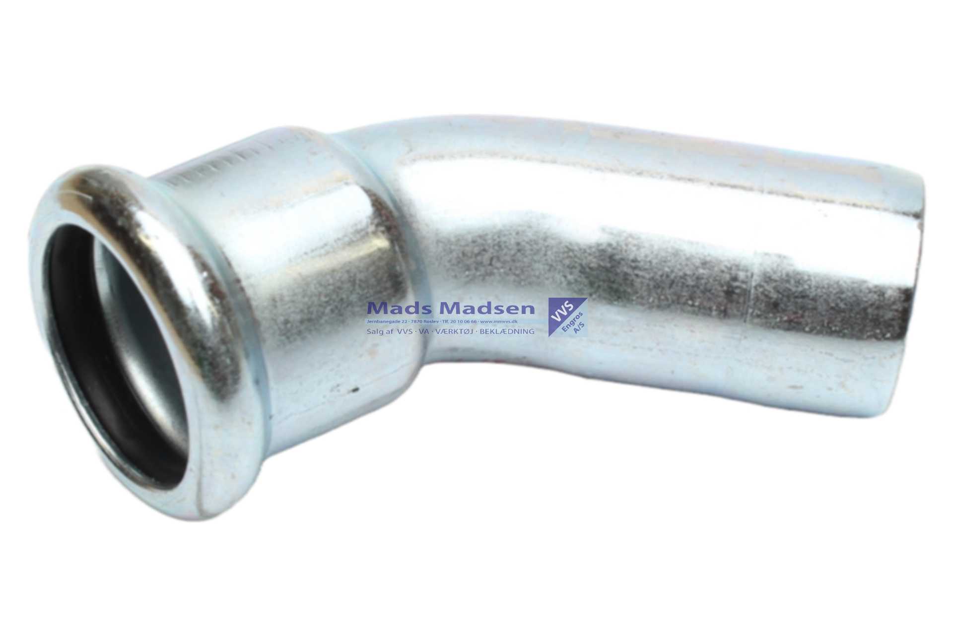 18mm RacMet galv. pres bøjn. pm/pn 45gr M-bakke