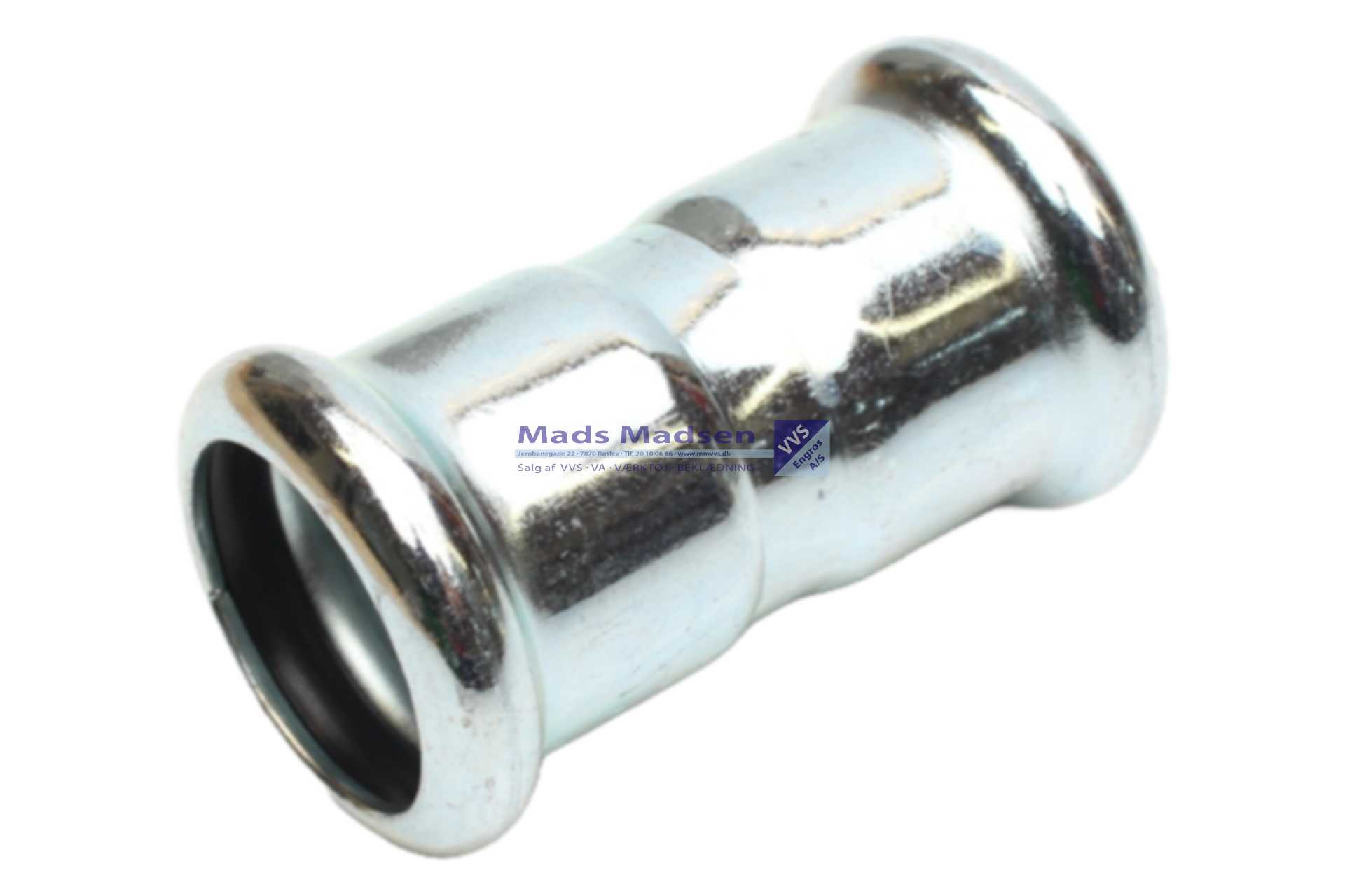 42mm RacMet galv. pres dobb. muffe pm/pm M-bakke