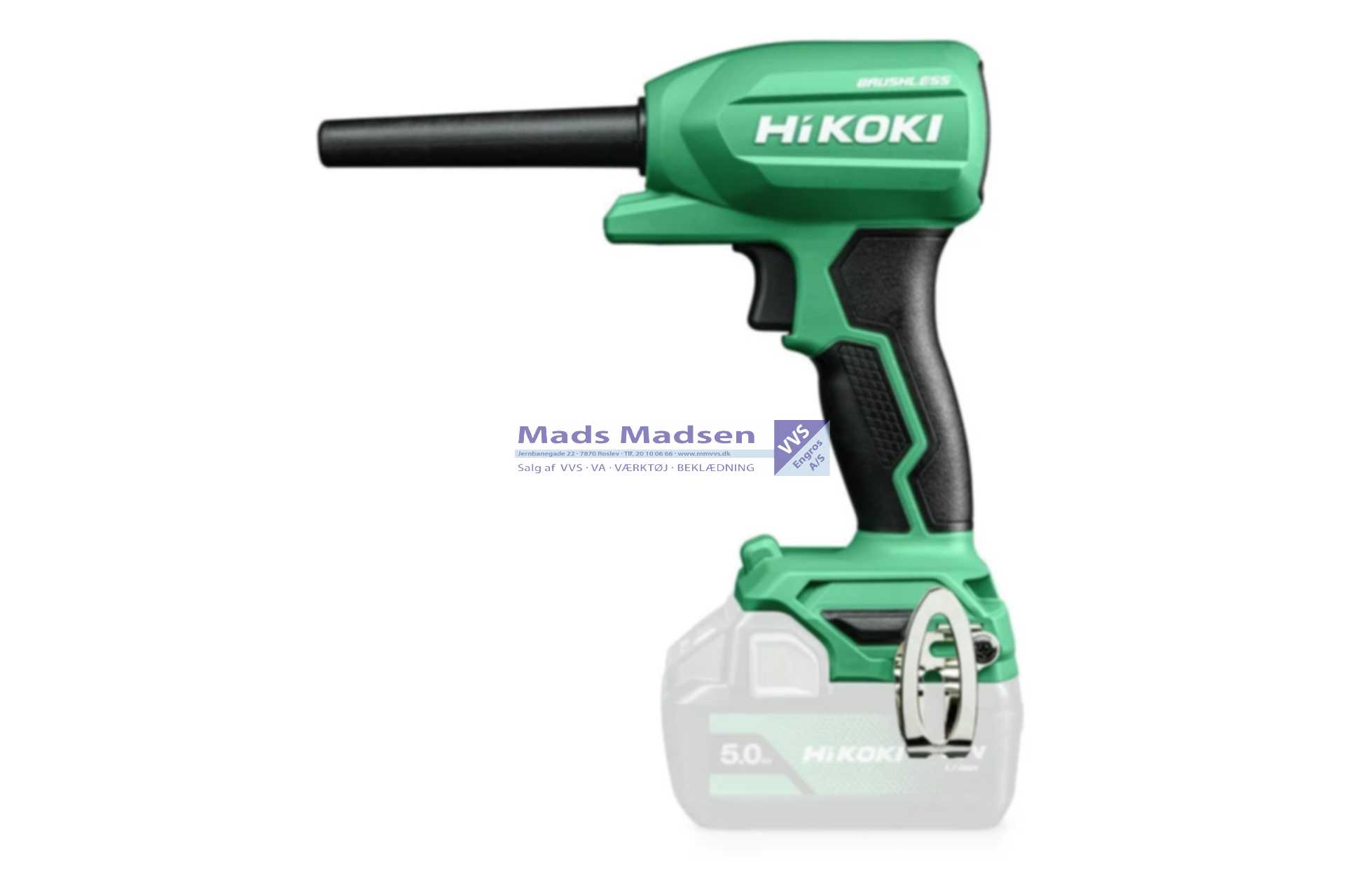 Hitachi / Hikoki Blæsepistol RA18DAW4Z TOOL ONLY *NETTOPRIS*