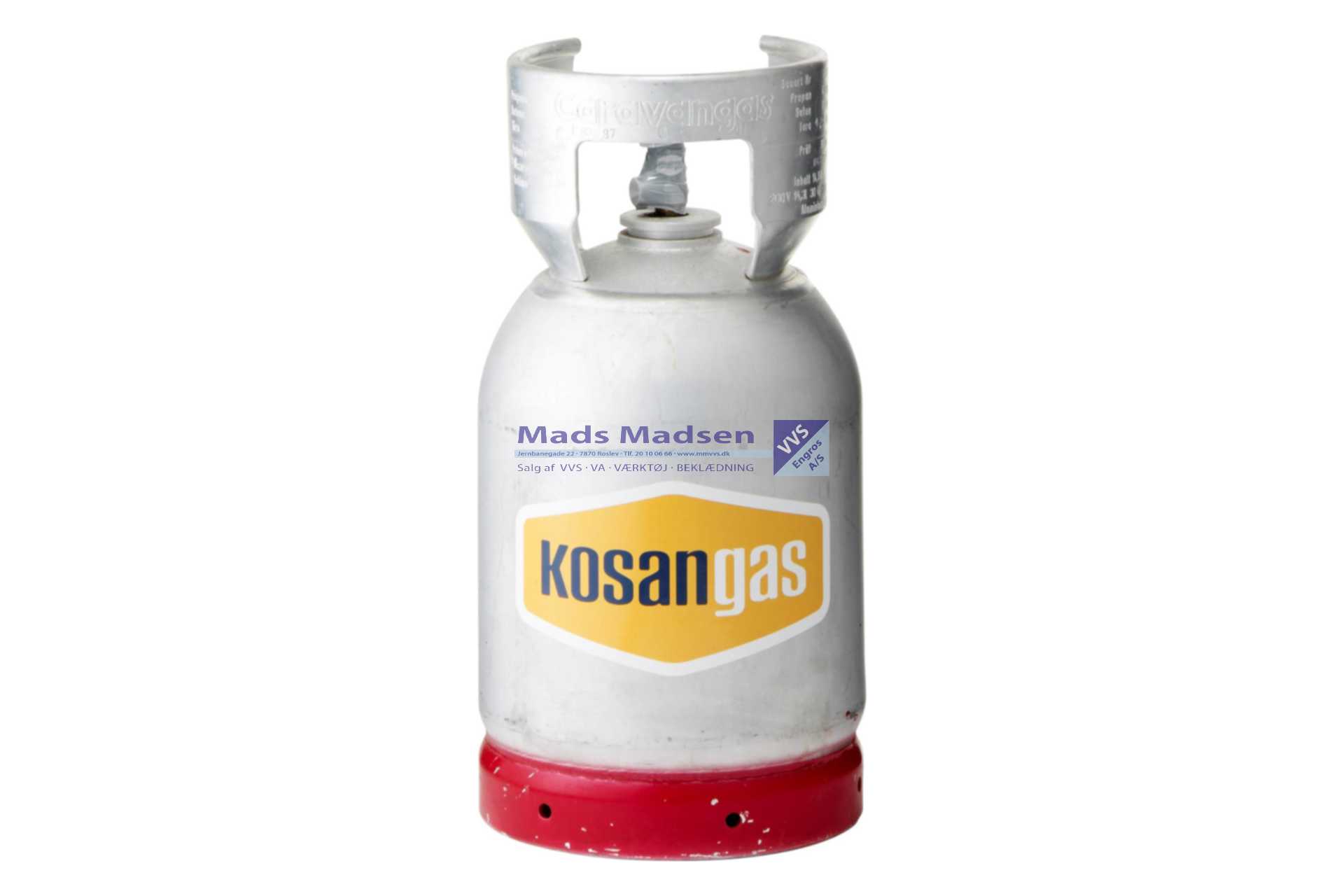 Kosangas 6 kg. ALU flaske (OMB.) - Farekl. 2.1