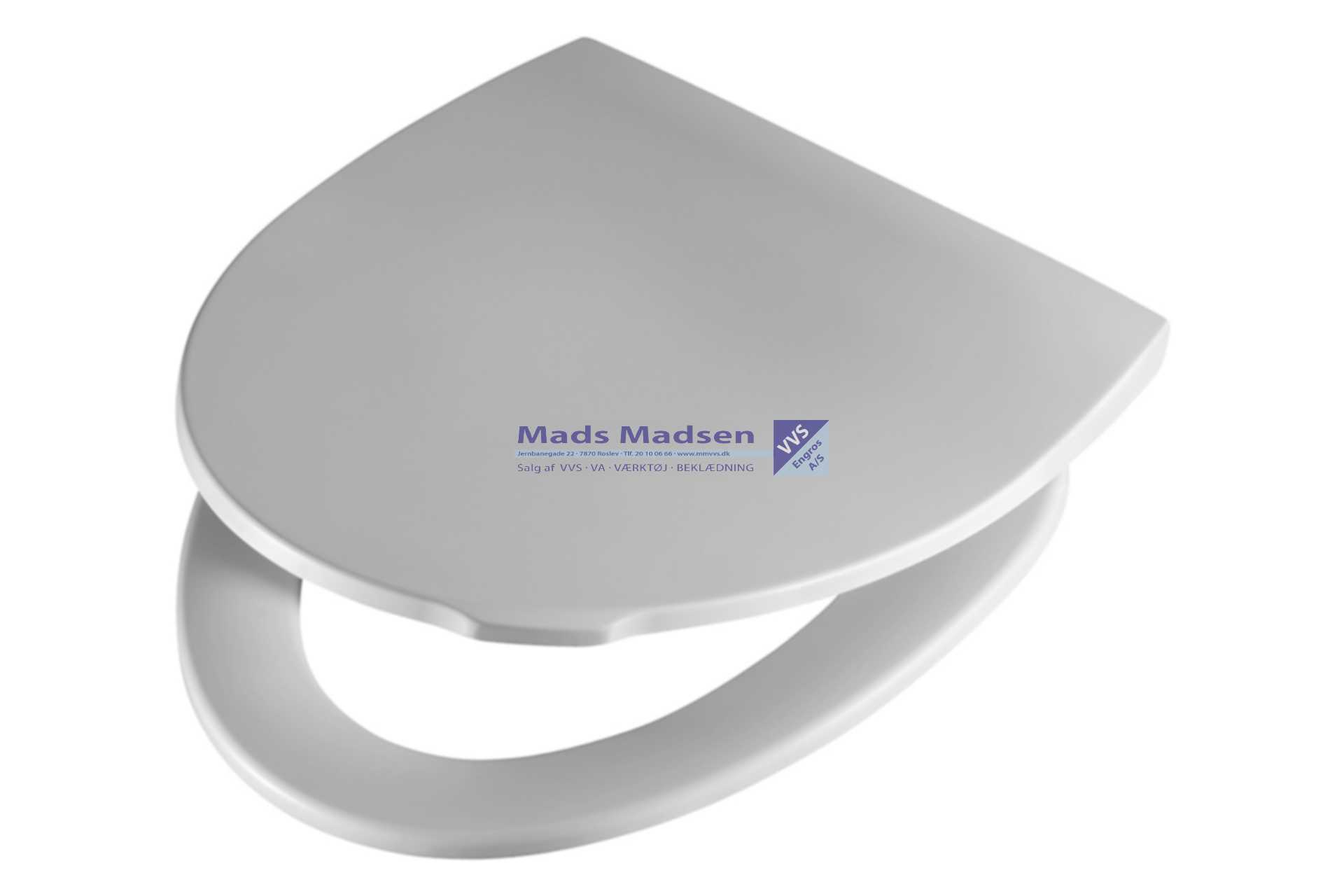 Sæde Pressalit Cera 1054 hvid soft close/lift-off