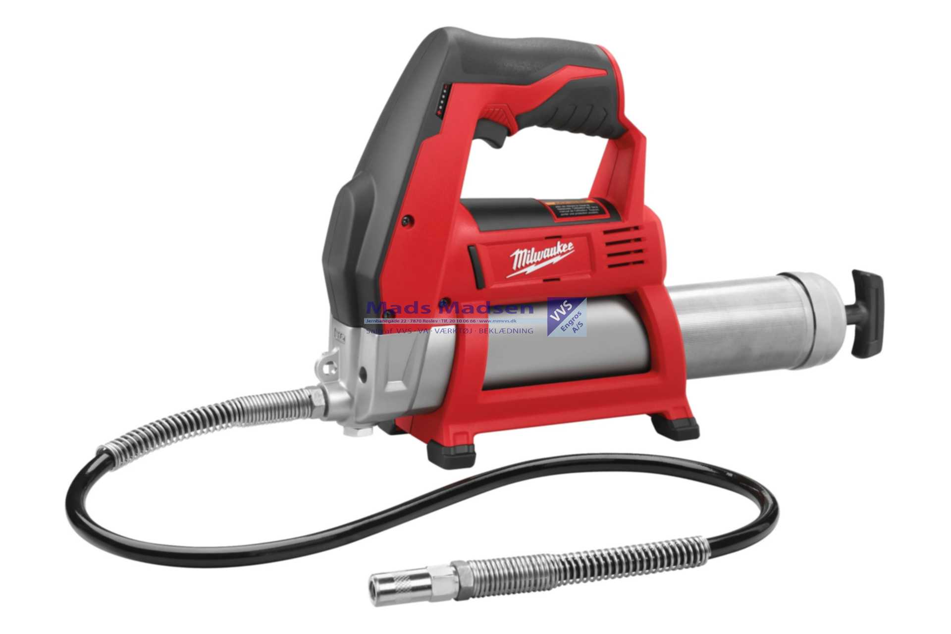 Milwaukee M12 GG-0 akku fedtpresse Solo 493344035 (KP) *NETTOPRIS*