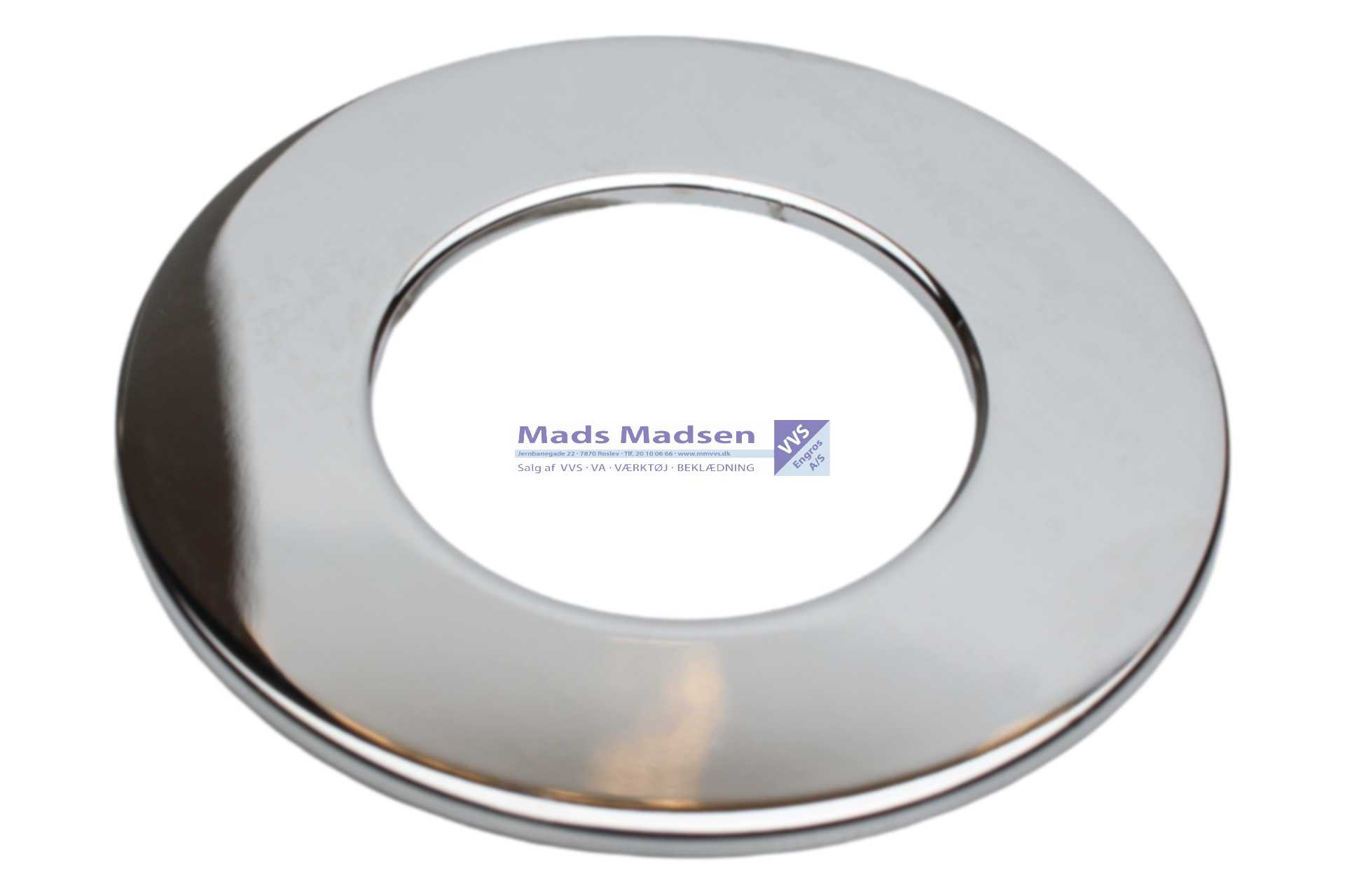 Damixa dækplade Ø35-65mm t/køkkenarmatur krom