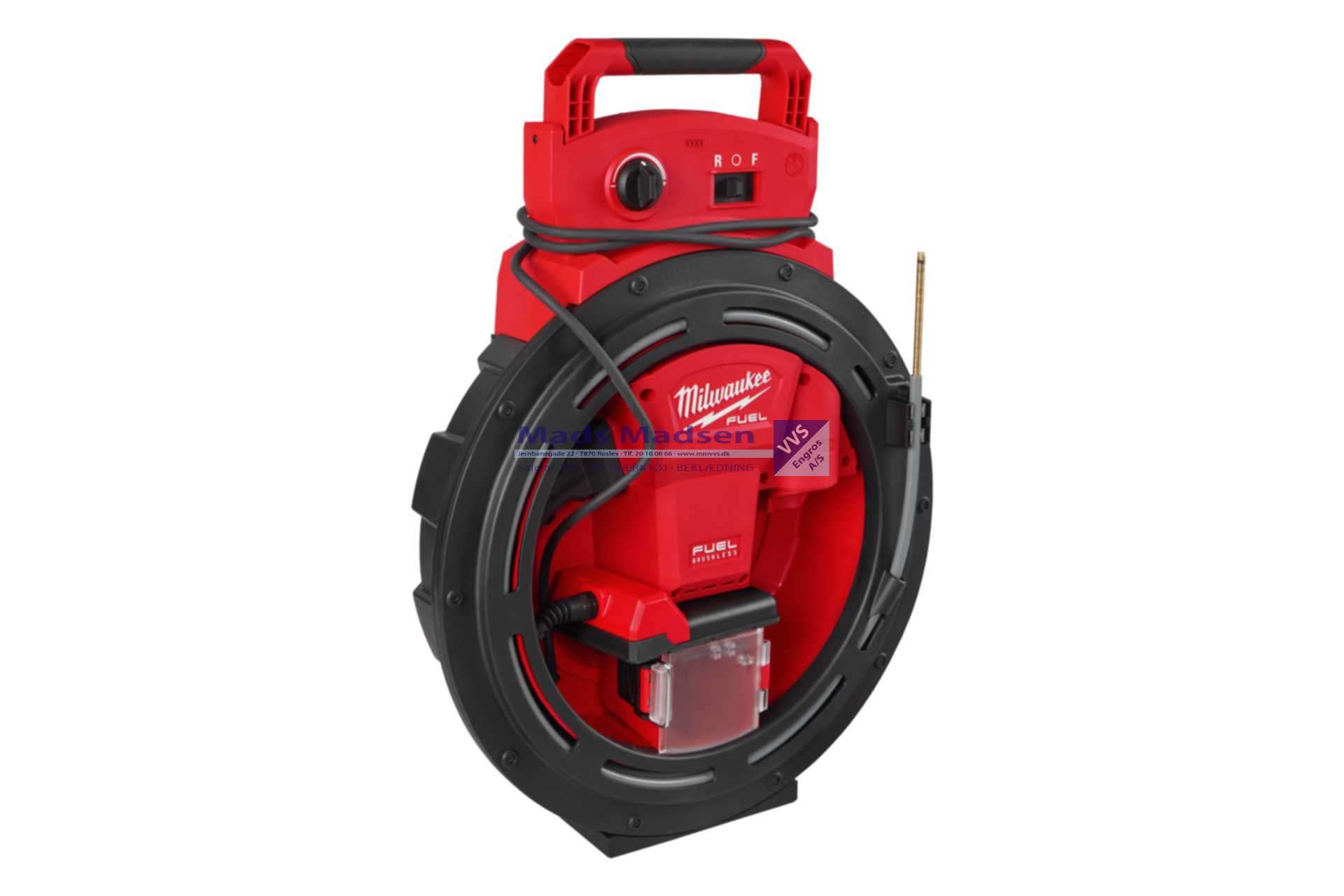 Milwaukee M12 HSFSM-0 Fleksibel afløbsrenser 4933498377 *NETTOPRIS*