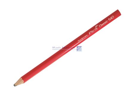 Pica Classic Tømrerblyant rød 24cm 540/24