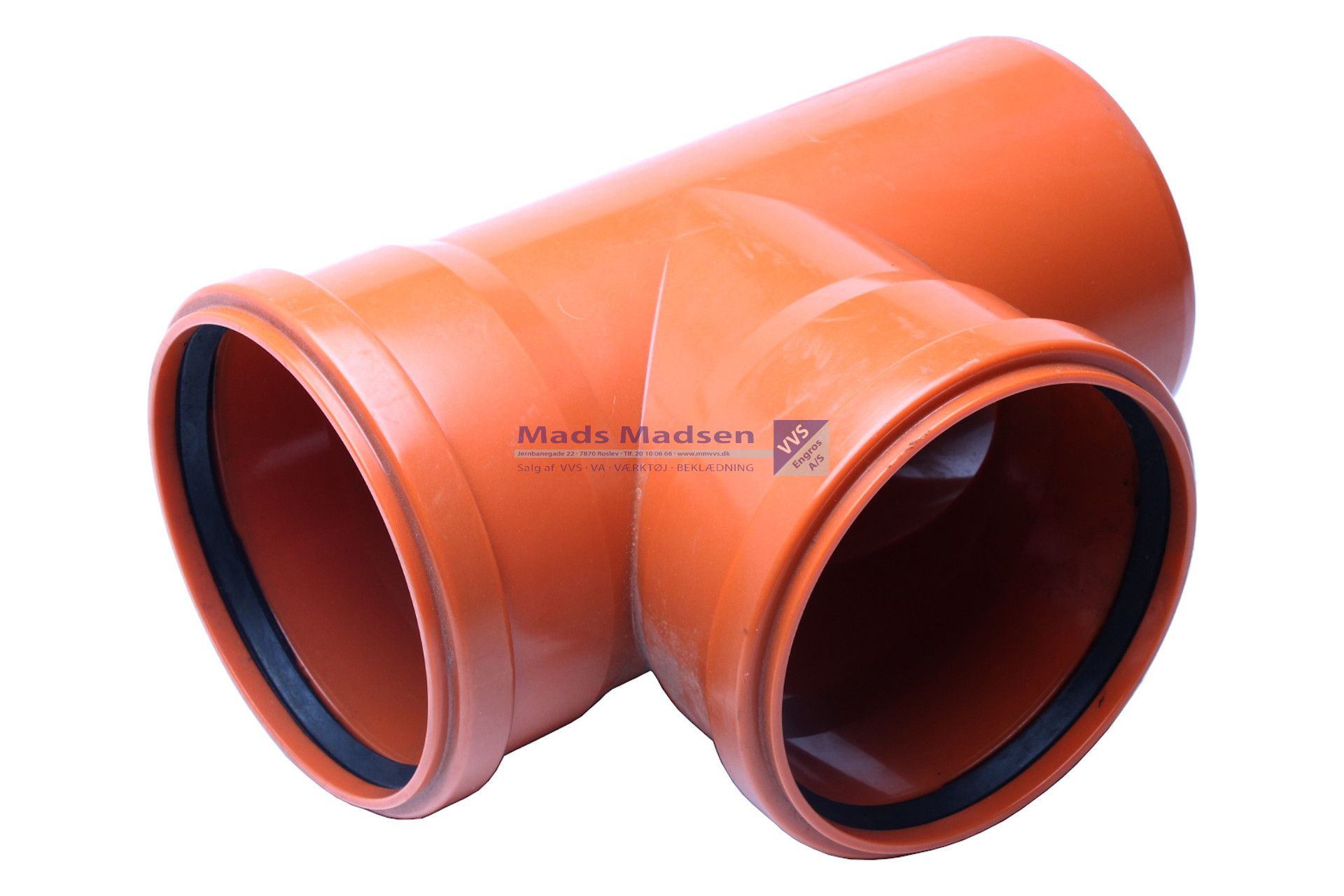 160/160 x 87gr PVC kloakgrenrør