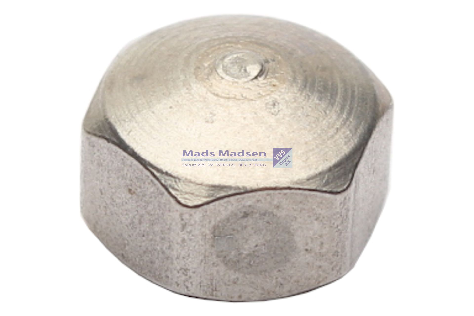 Pressalit M6mm lukket rustfri møtt A7001