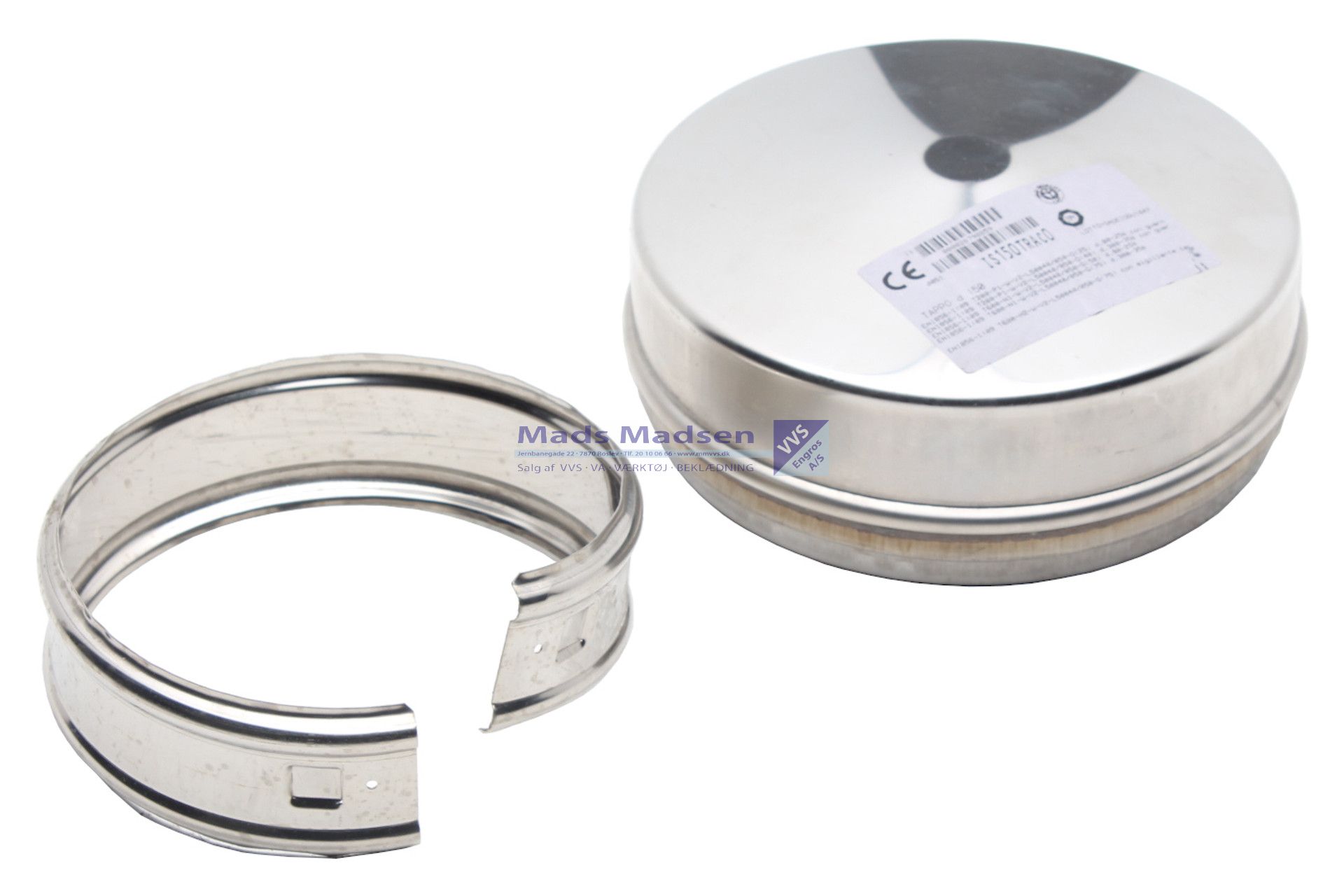 250mm skorstens bund (S)