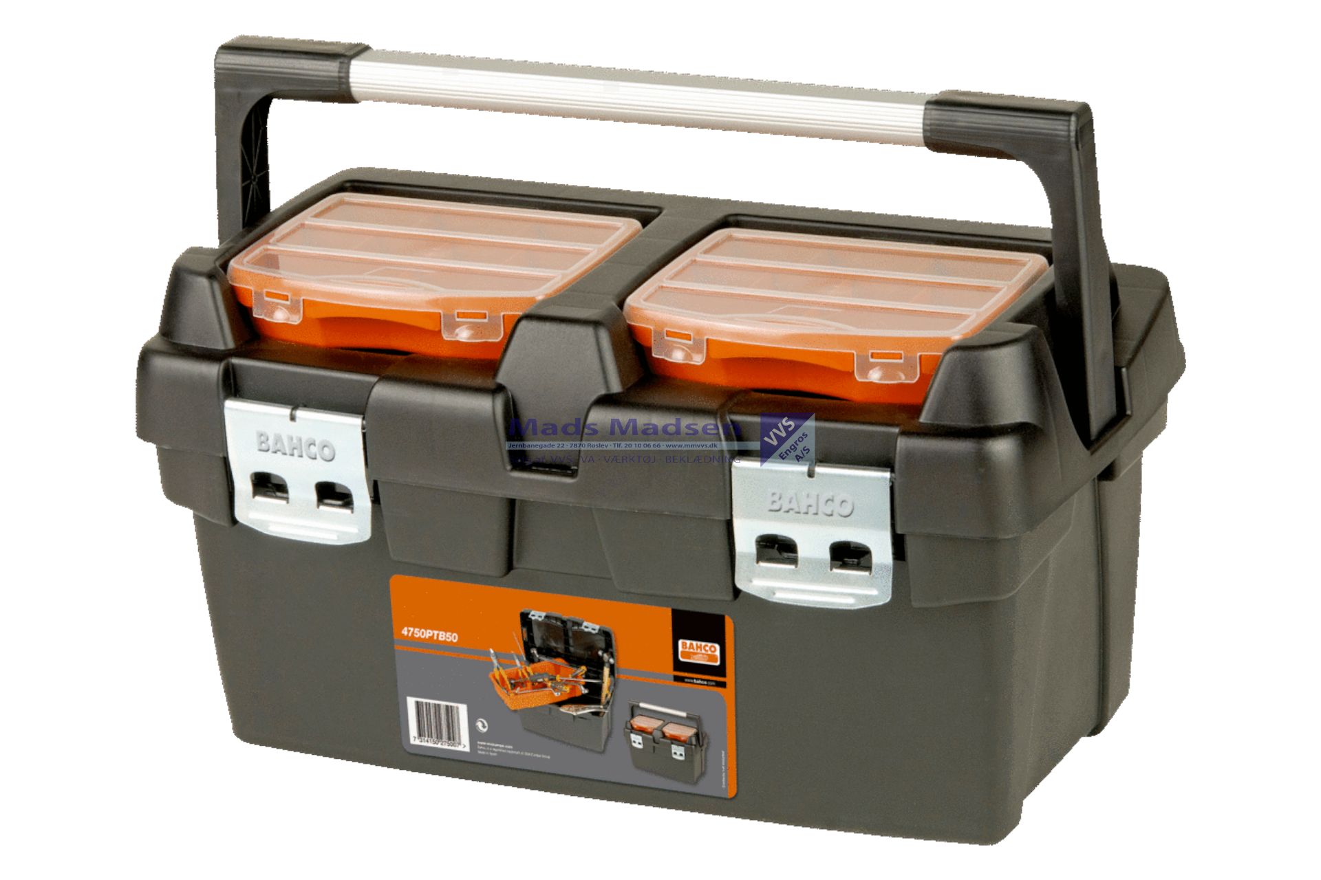 Værktøjskasse Bahco 4750PTB50 270 x 500 x 295mm *NETTOPRIS* (S)