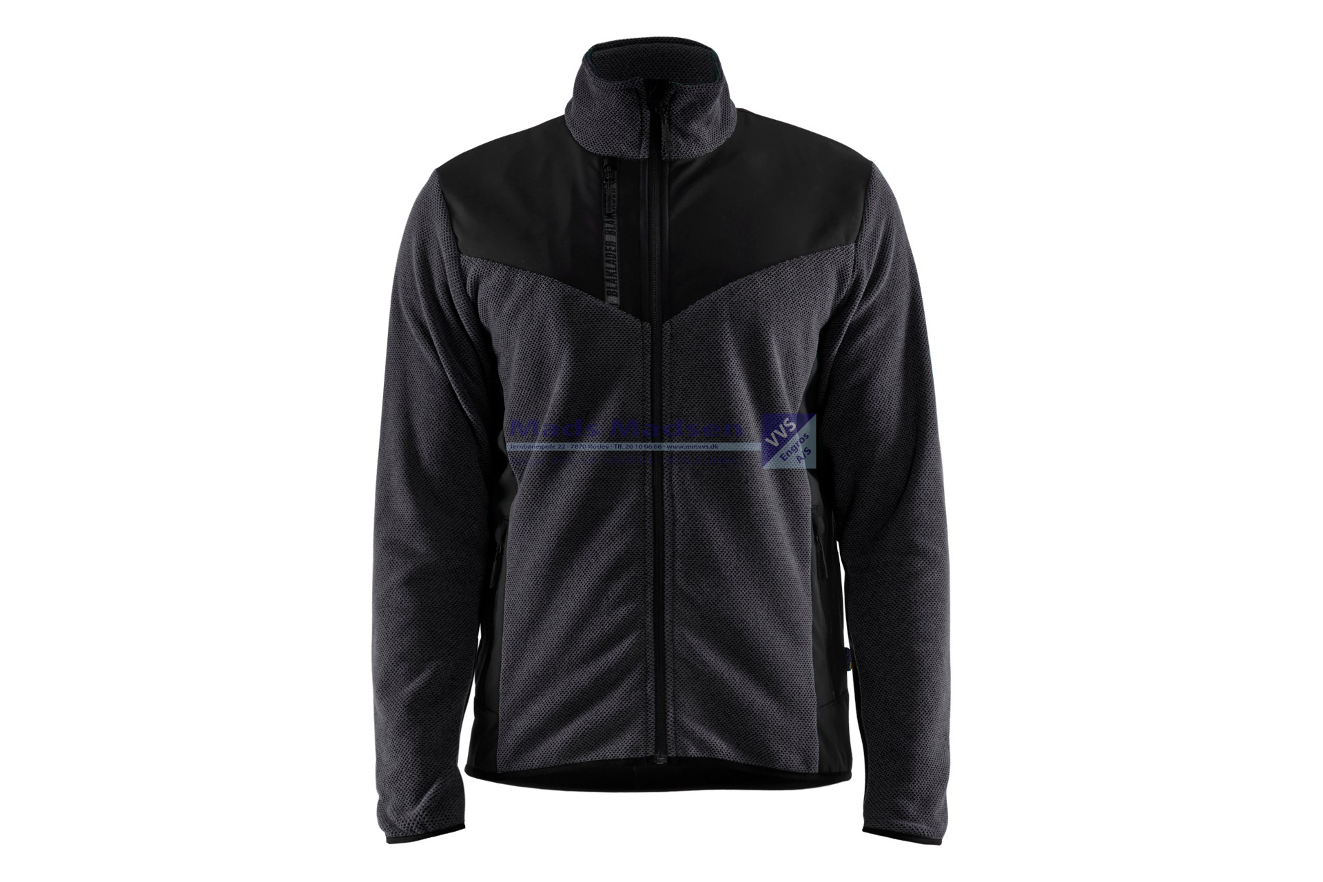 Blåkläder Strikket jakke softshell 5942-2536-9799 Antra grå/sort str. XL