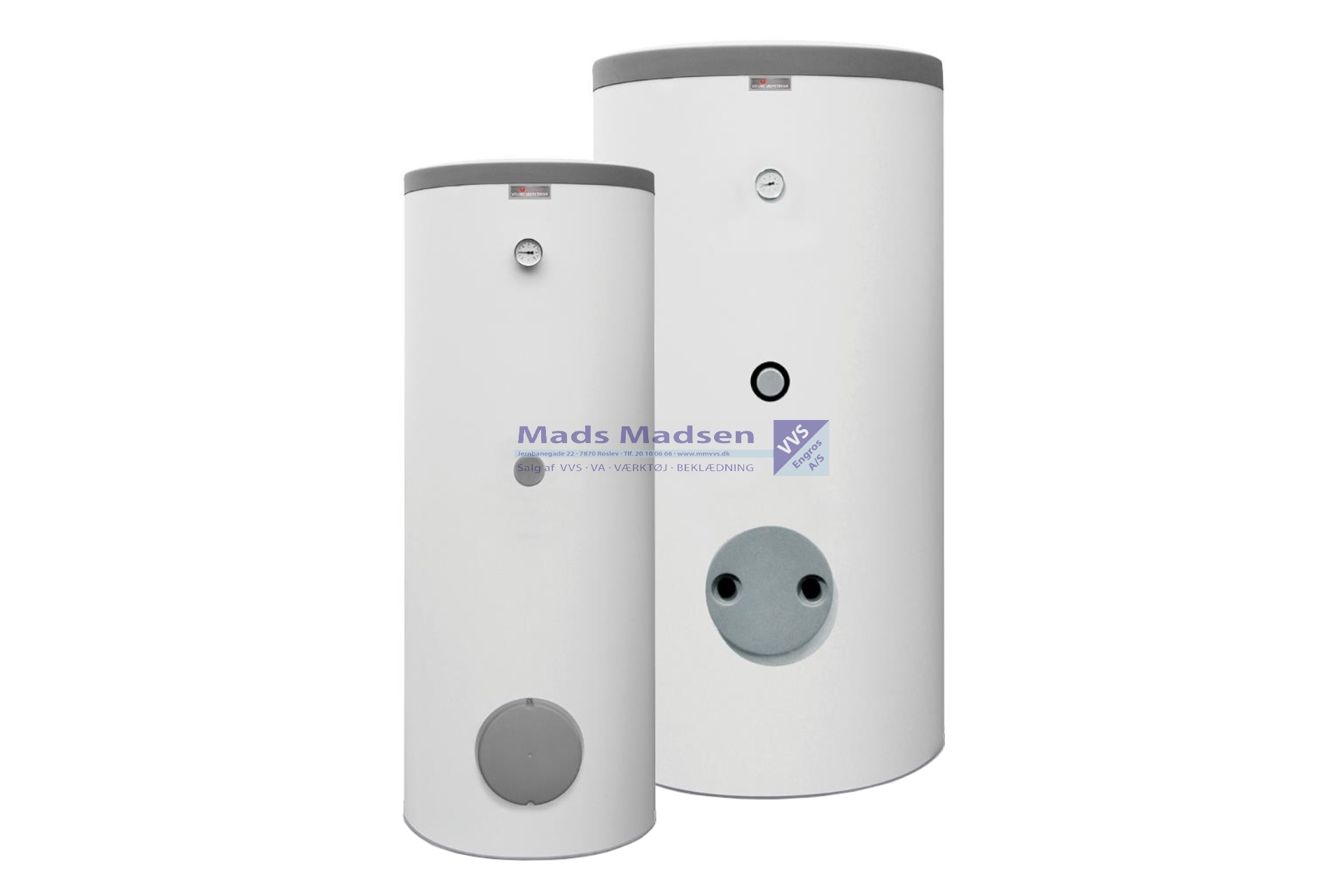 Vølund 500ltr V.V.beholder BA-ST9050 1FEDC m/1 sprial f/varmepumpe 080152 (S)