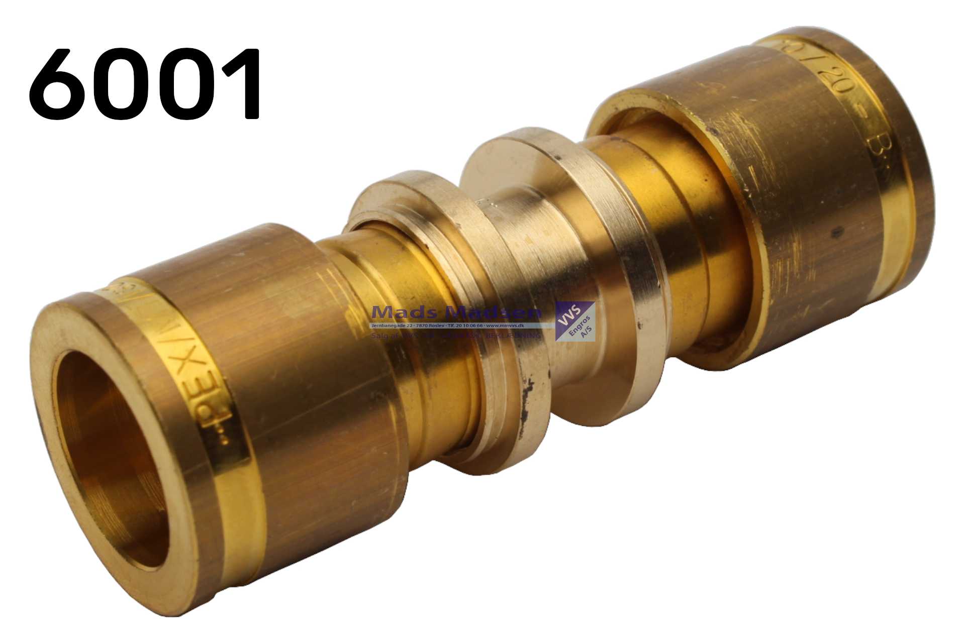 26 x 26mm Logstor alu-flex preskobling 6001 0026001026 (S)
