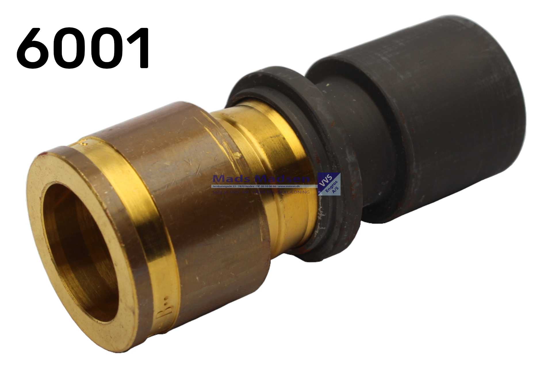 32 x 33,7mm Logstor pres/svejs alu-flex kobling 6001 0032010033 (S)