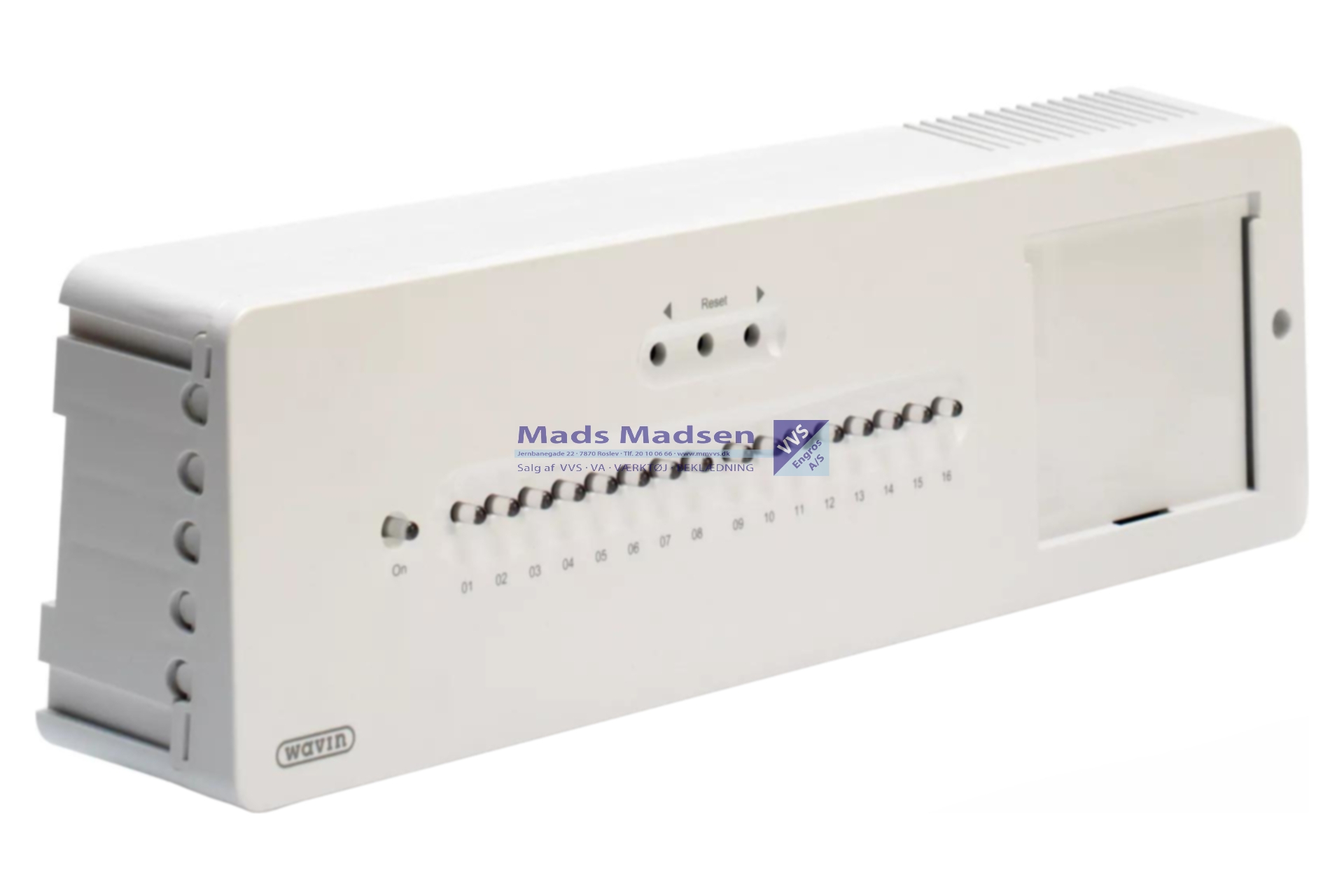 Wavin AHC 9000 styreenhed m 16 kredse