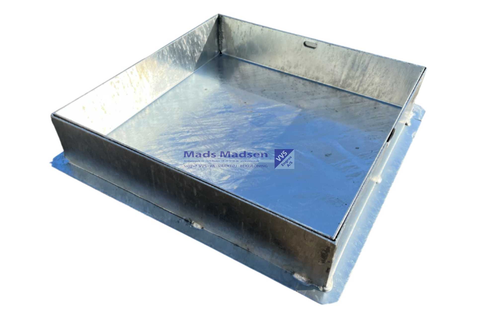 NID Dæksel til integrerede fliser 5T, 600/700x700x80mm (A15)