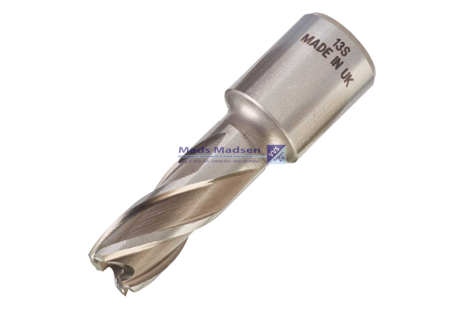 Milwaukee HSS Kernebor 13X30mm Weldon fæste 19mm 4932371741 *NETTOPRIS*