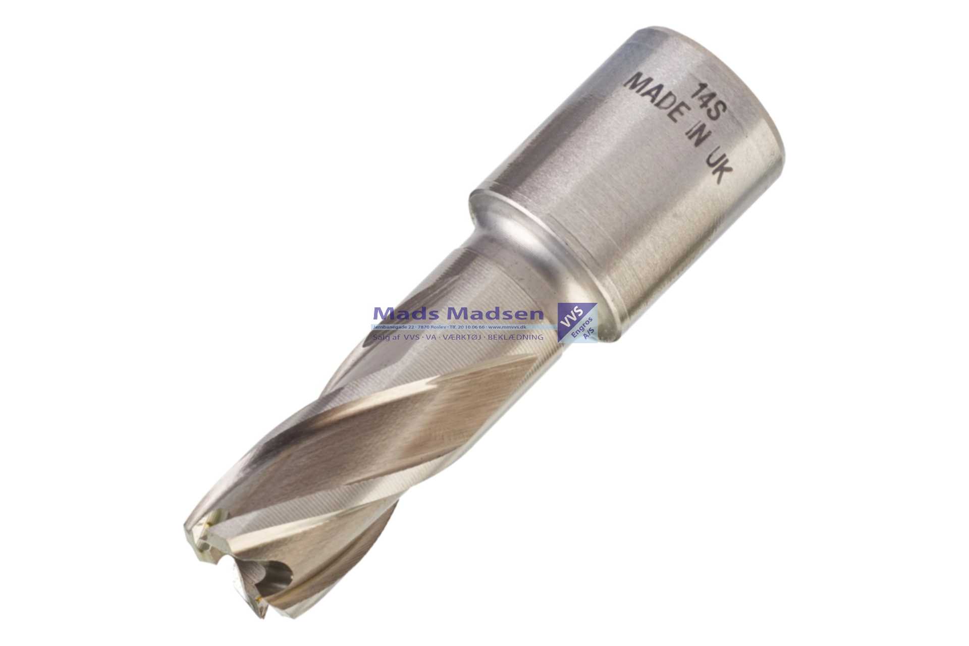 Milwaukee HSS Kernebor 14X30mm Weldon fæste 19mm 4932343270 *NETTOPRIS*