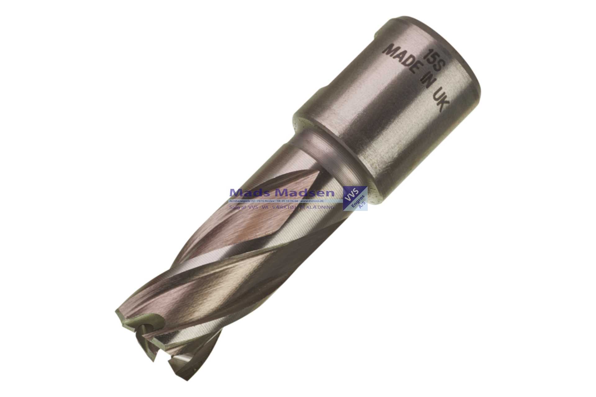 Milwaukee HSS Kernebor 15X30mm Weldon fæste 19mm 4932343271 *NETTOPRIS*