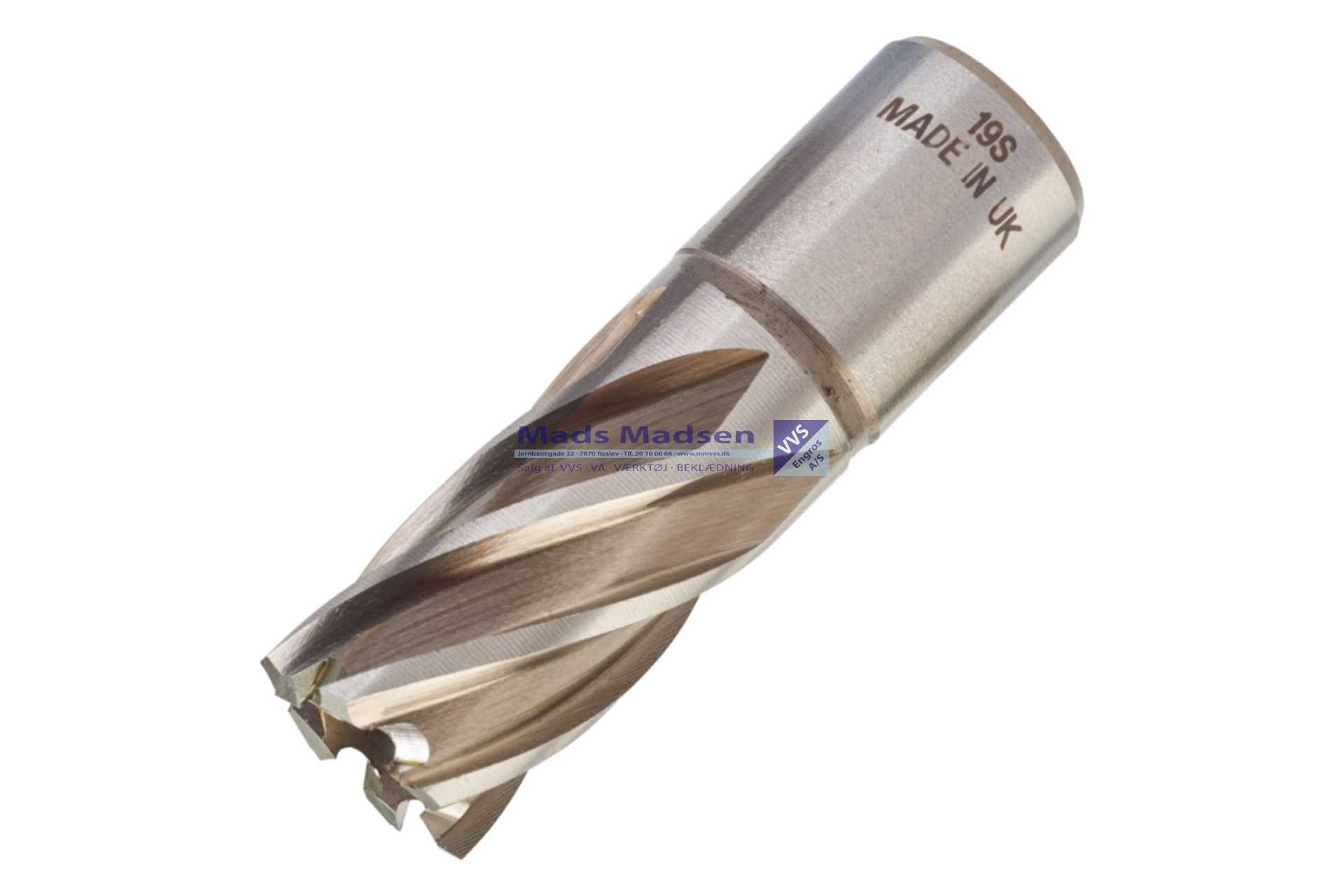 Milwaukee HSS Kernebor 19X30mm Weldon fæste 19mm 4932343275 *NETTOPRIS*