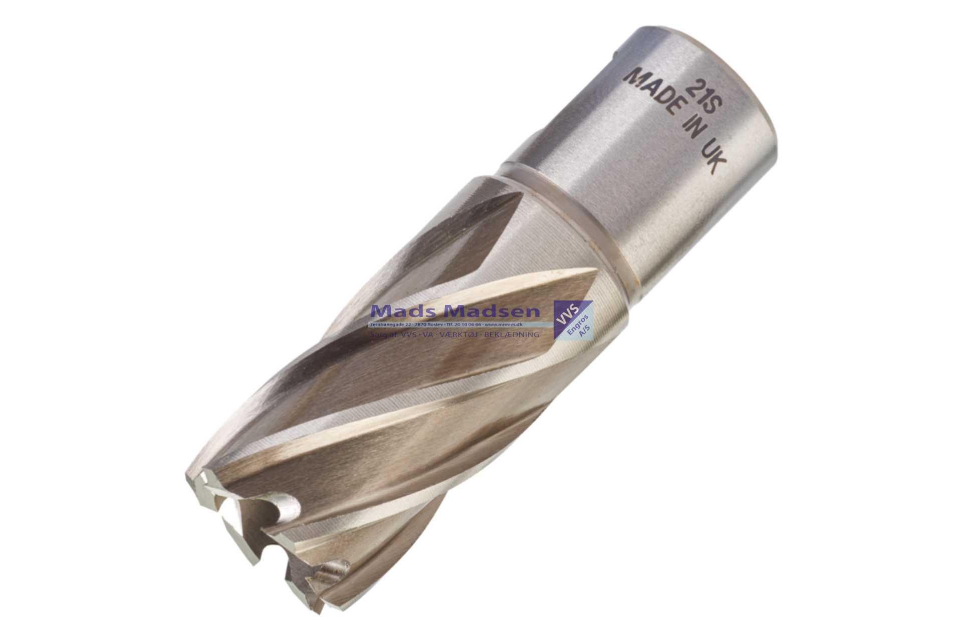 Milwaukee HSS Kernebor 21X30mm Weldon fæste 19mm 4932343277 *NETTOPRIS*