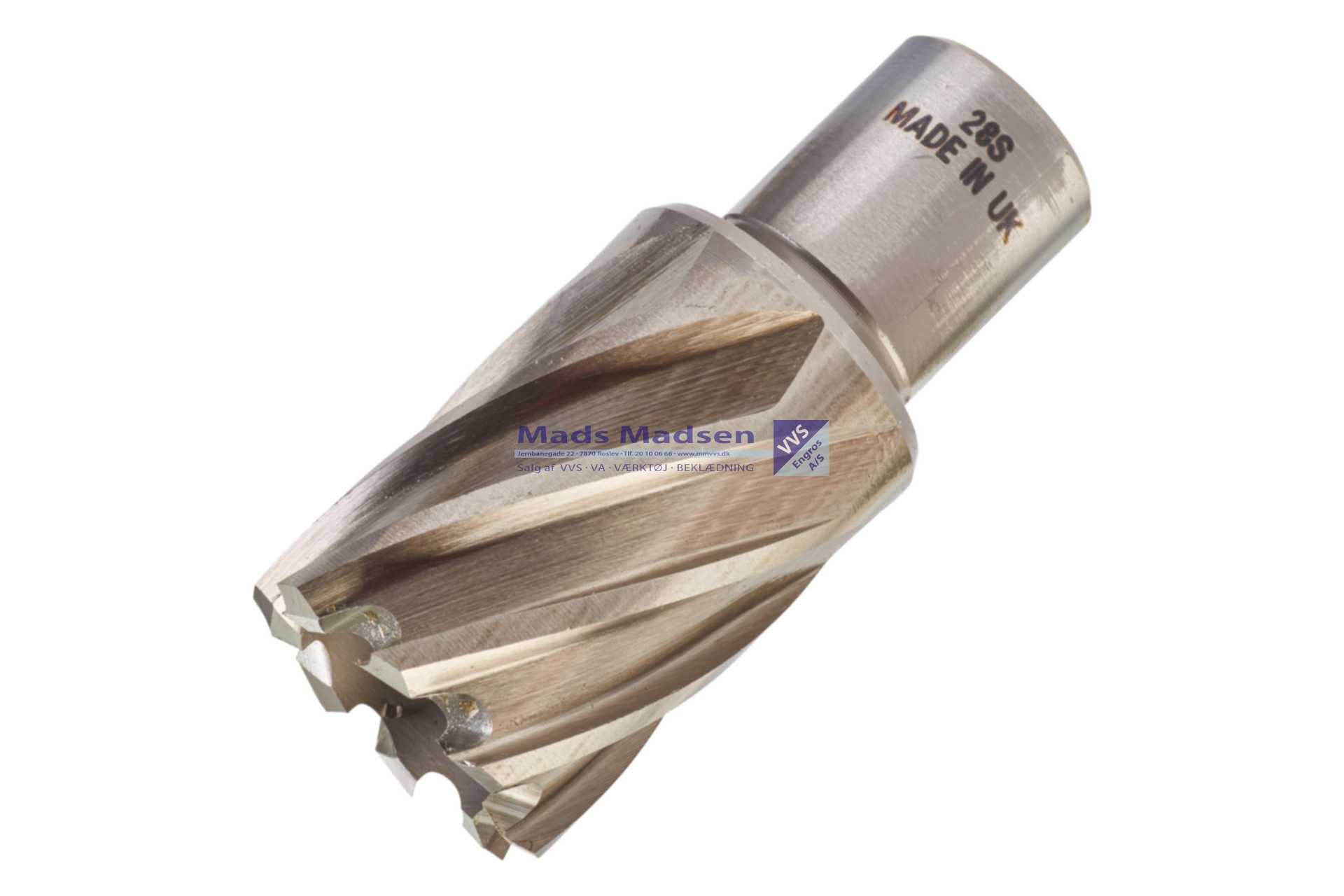 Milwaukee HSS Kernebor 28X30mm Weldon fæste 19mm 4932343284 *NETTOPRIS*