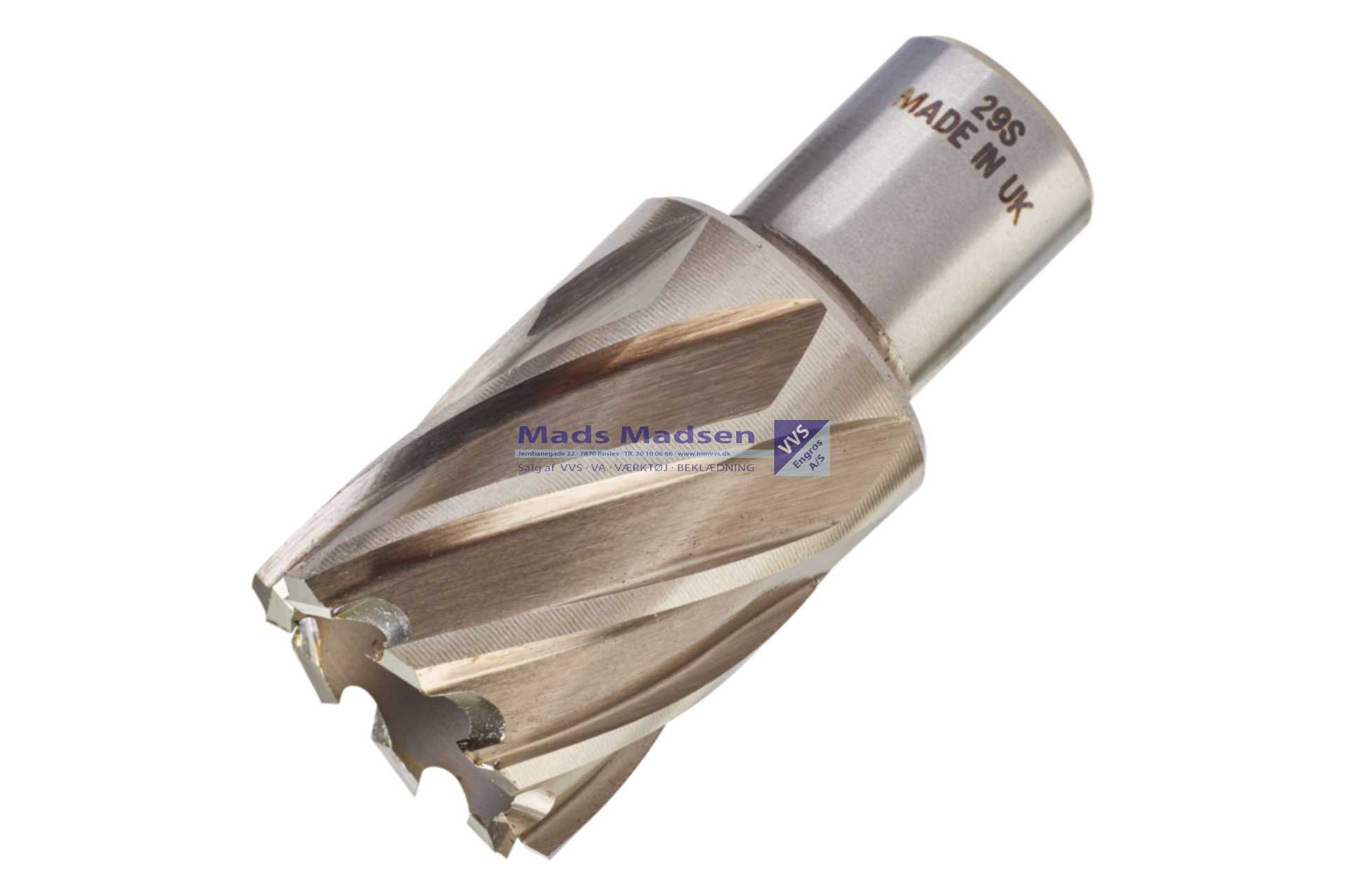 Milwaukee HSS Kernebor 29X30mm Weldon fæste 19mm 4932343285 *NETTOPRIS*