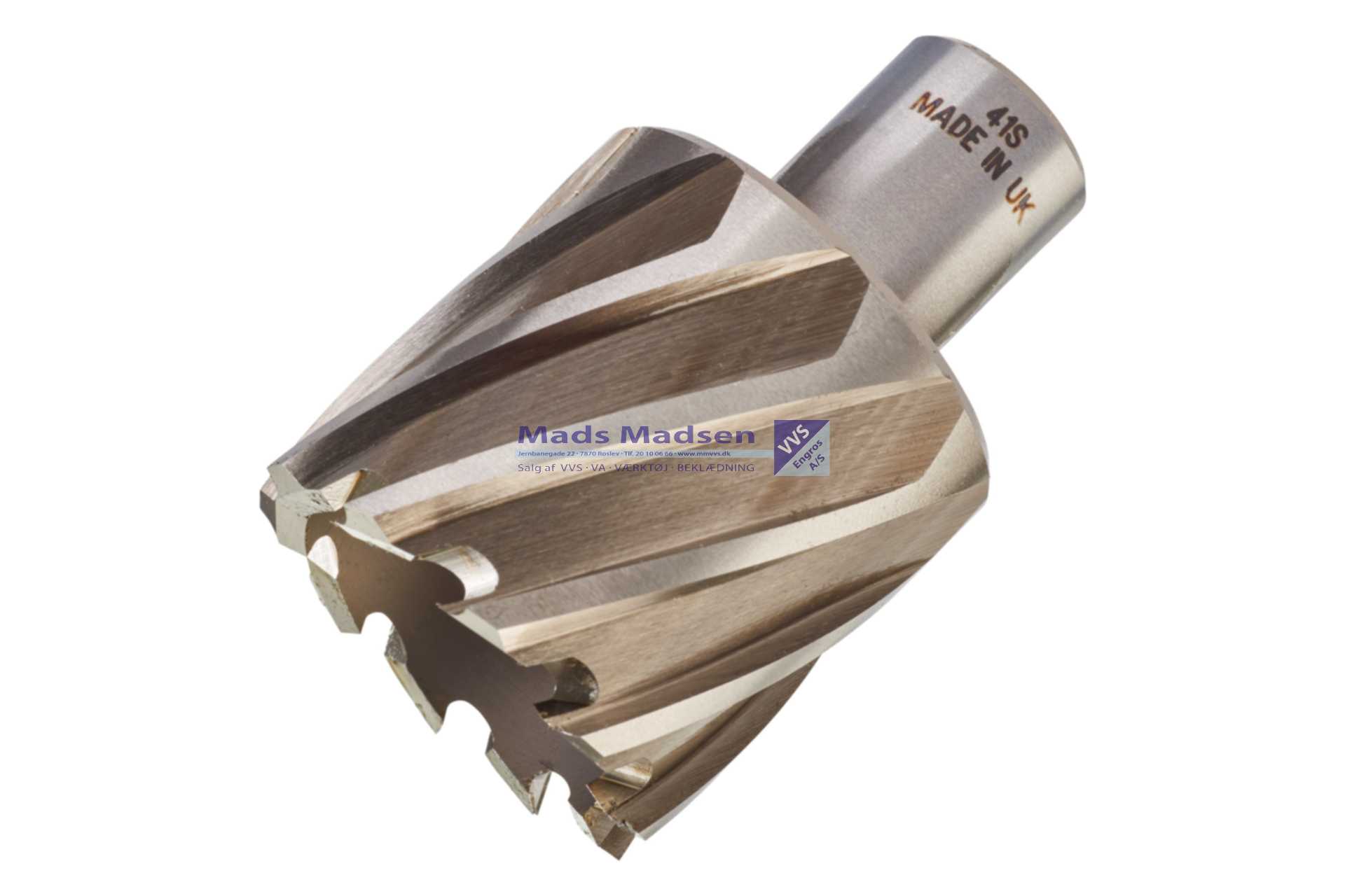 Milwaukee HSS Kernebor 41X30mm Weldon fæste 19mm 4932371750 *NETTOPRIS*