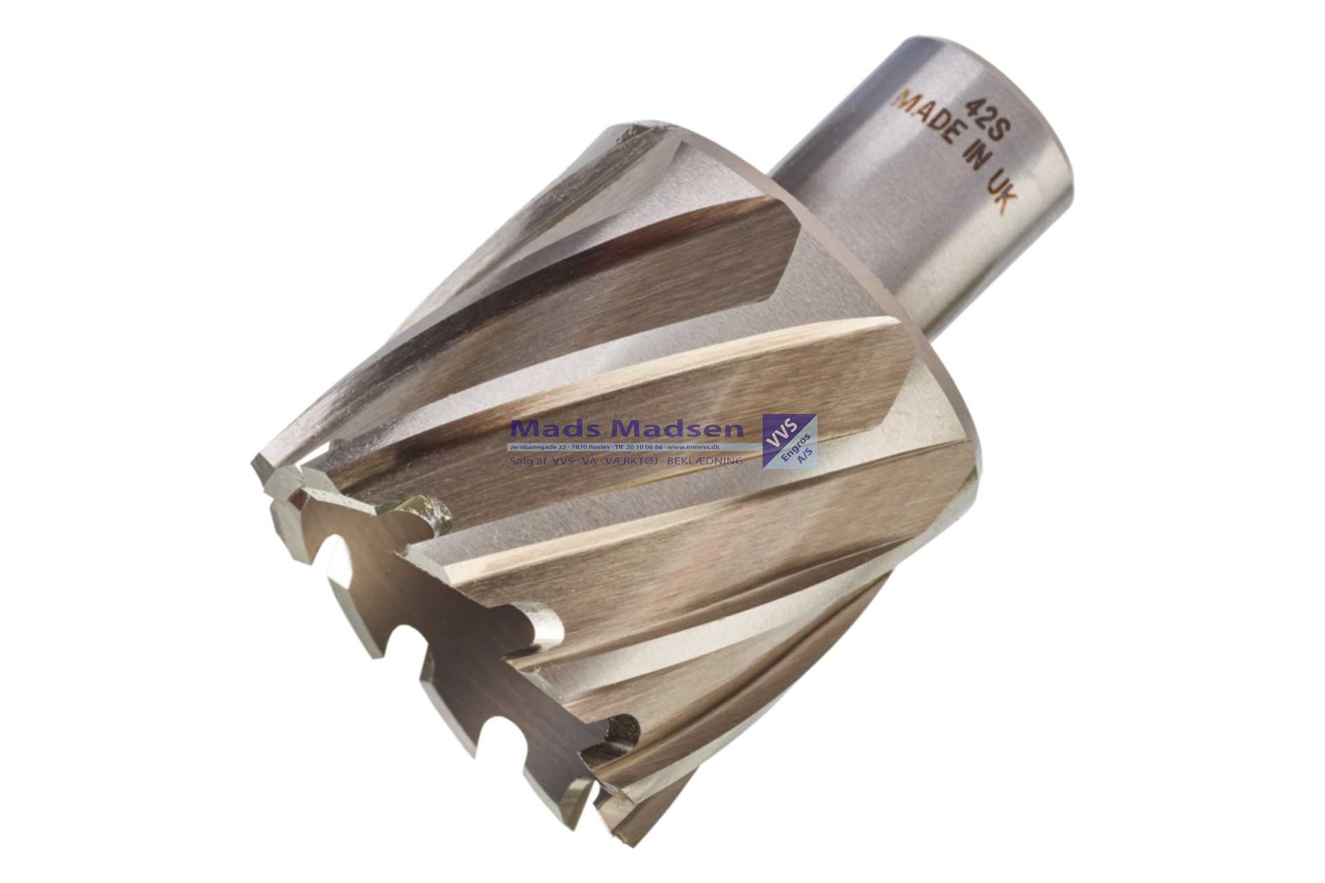 Milwaukee HSS Kernebor 42X30mm Weldon fæste 19mm 4932371751 *NETTOPRIS*