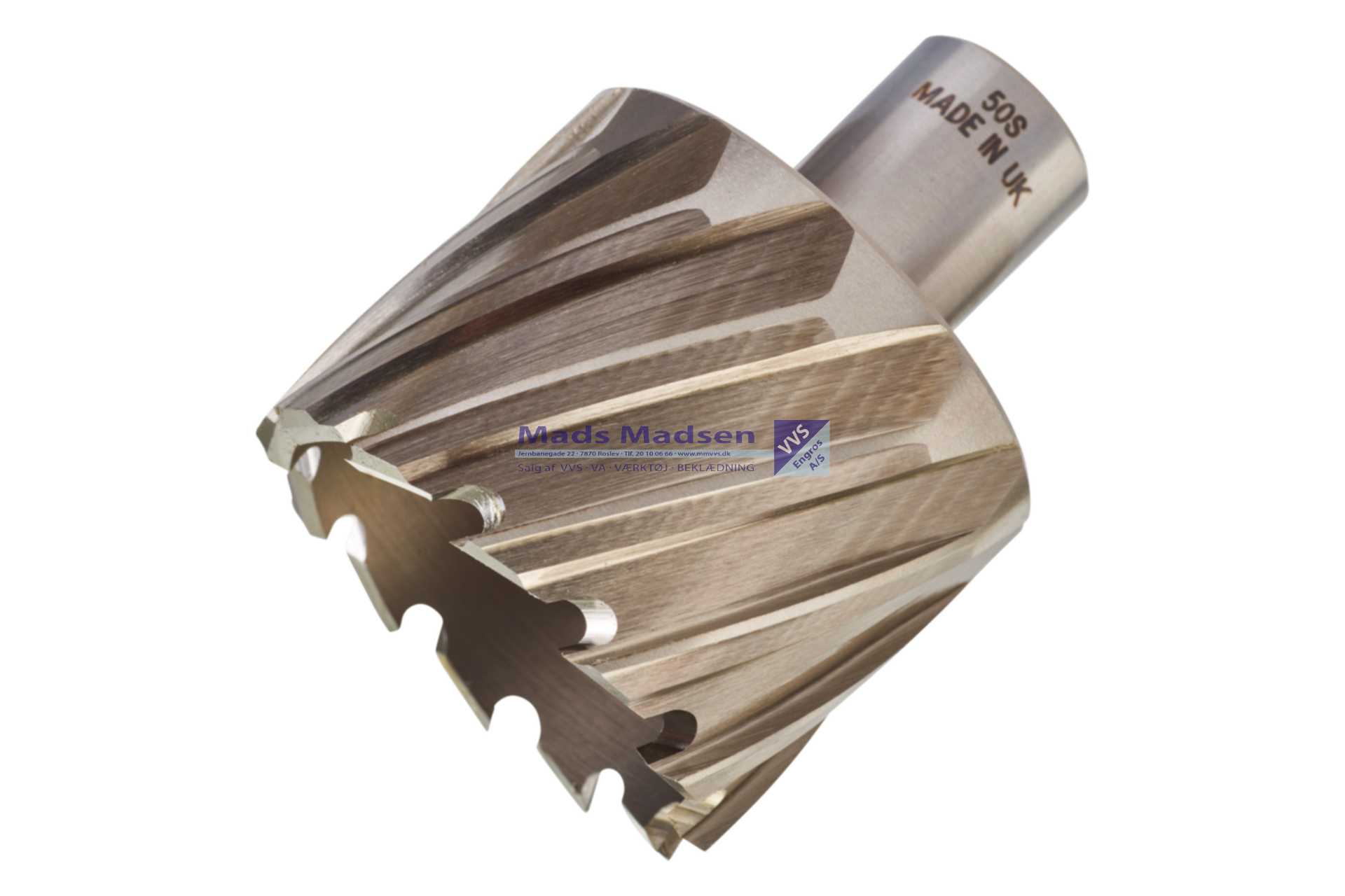 Milwaukee HSS Kernebor 50X30mm Weldon fæste 19mm 4932371759 *NETTOPRIS*