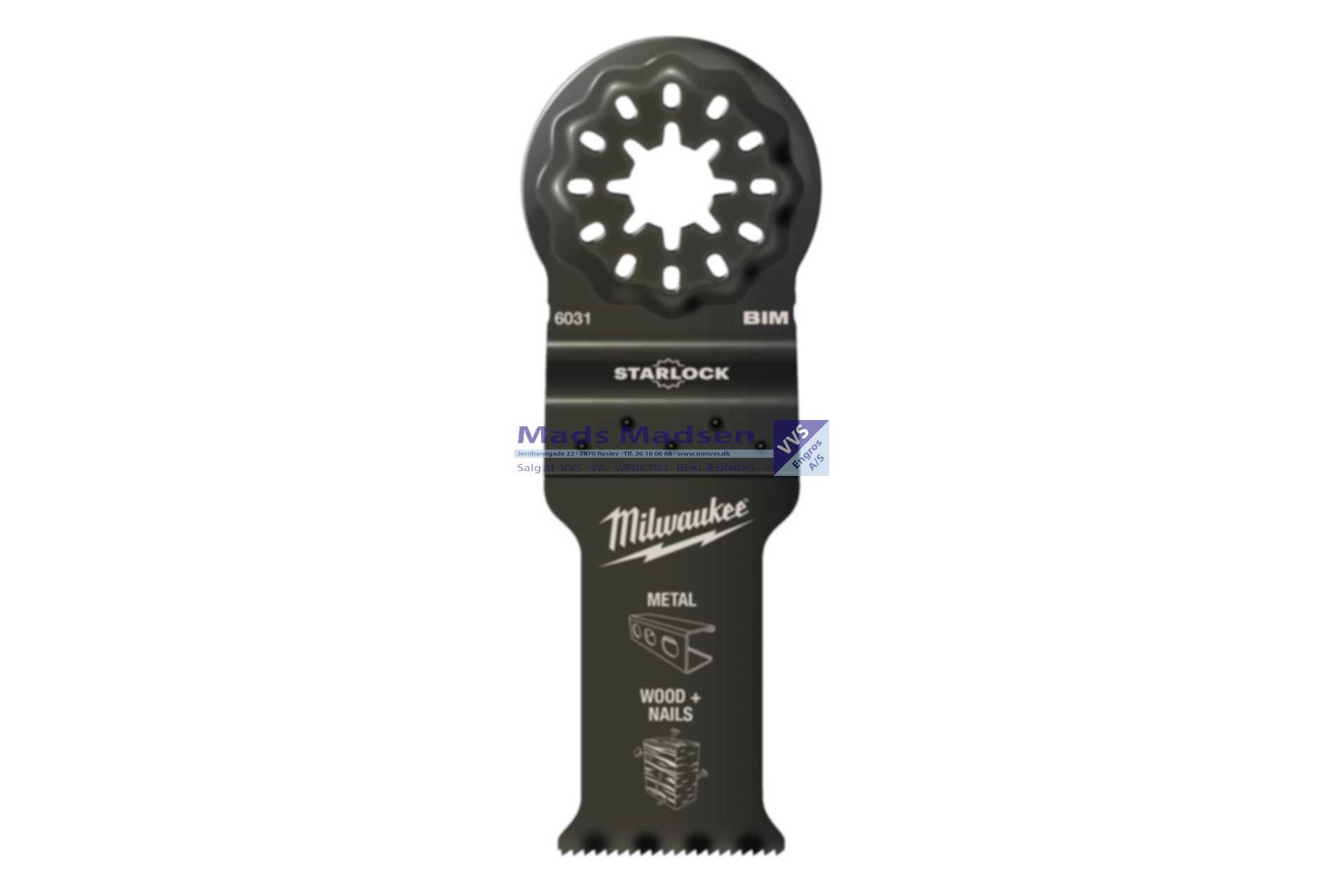 Milwaukee Multicutter klinge til træ/plast/metal 28mm 48906031 *NETTOPRIS*