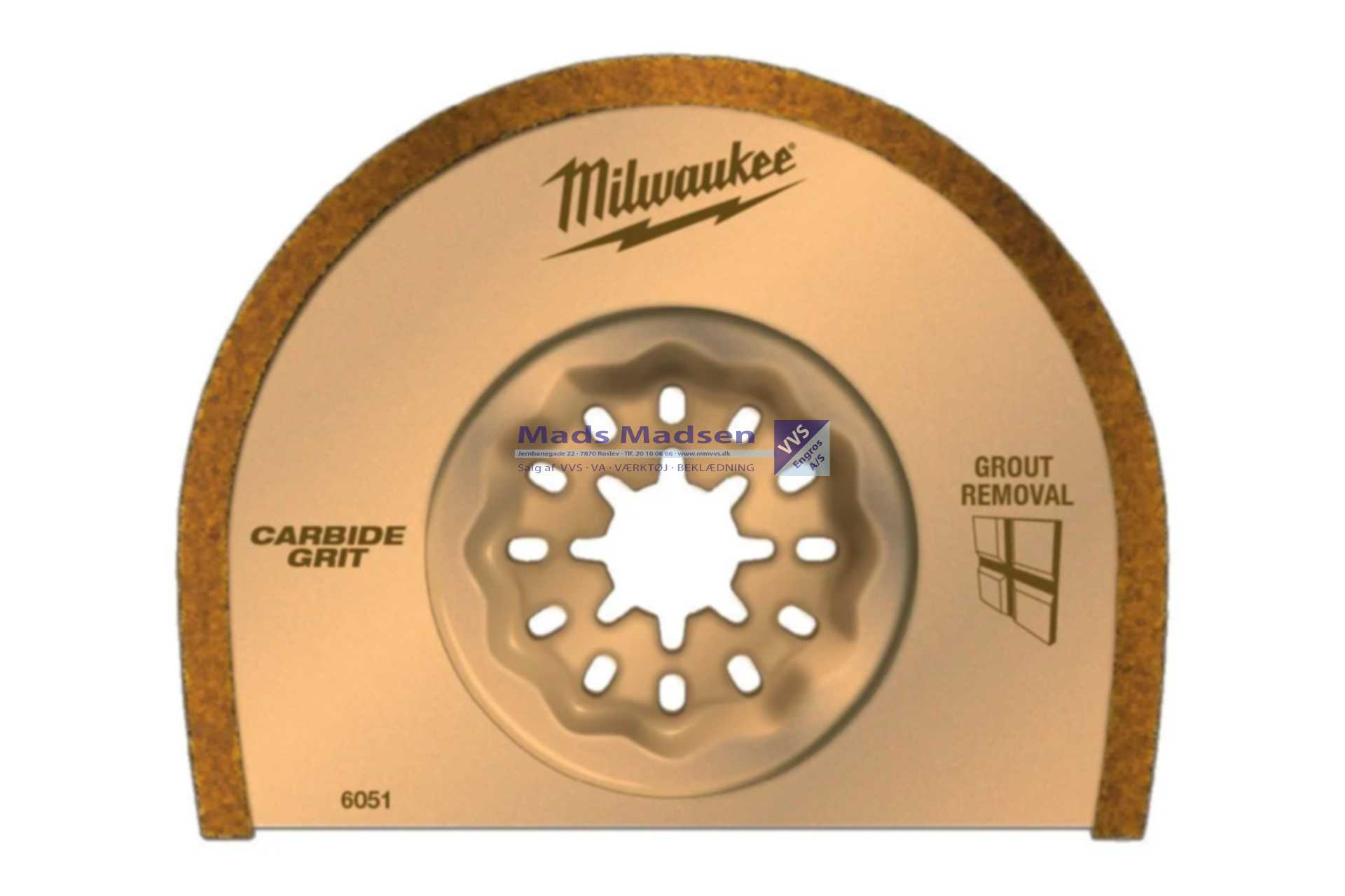 Milwaukee Multicutter klinge til Fugemasse 75X2,2mm 48906051 *NETTOPRIS*