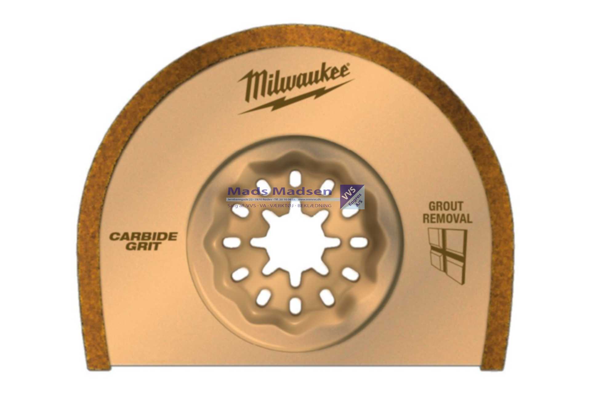 Milwaukee Multicutter klinge til Fugemasse 75X1,2mm 48906050 *NETTOPRIS*