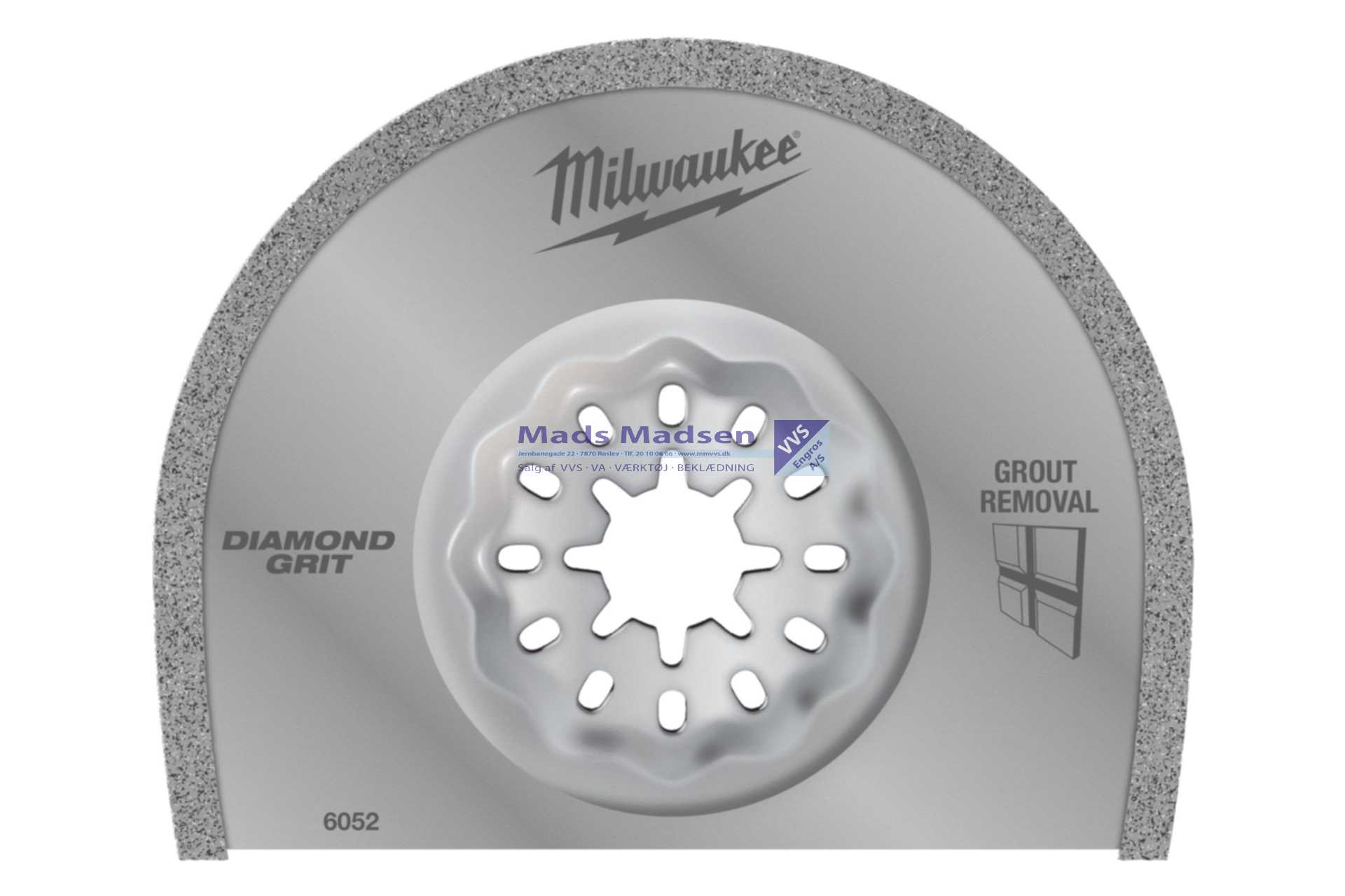 Milwaukee Multicutter Diamantklinge til Fugemasse 75X2,2mm 48906052 *NETTOPRIS*
