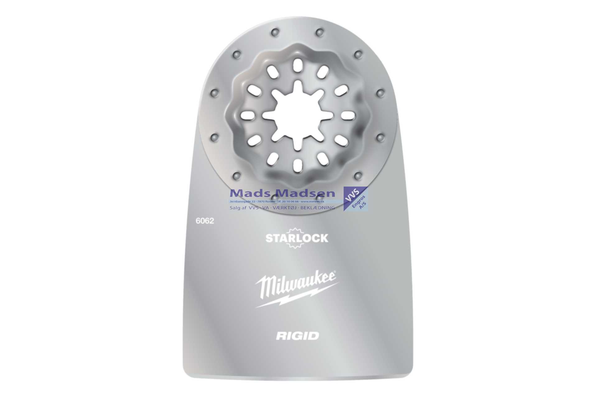 Milwaukee Multicutter Skraber/kniv til Fliseklæb/Lim/gulvtæppe 52mm 48906062 *NETTOPRIS*