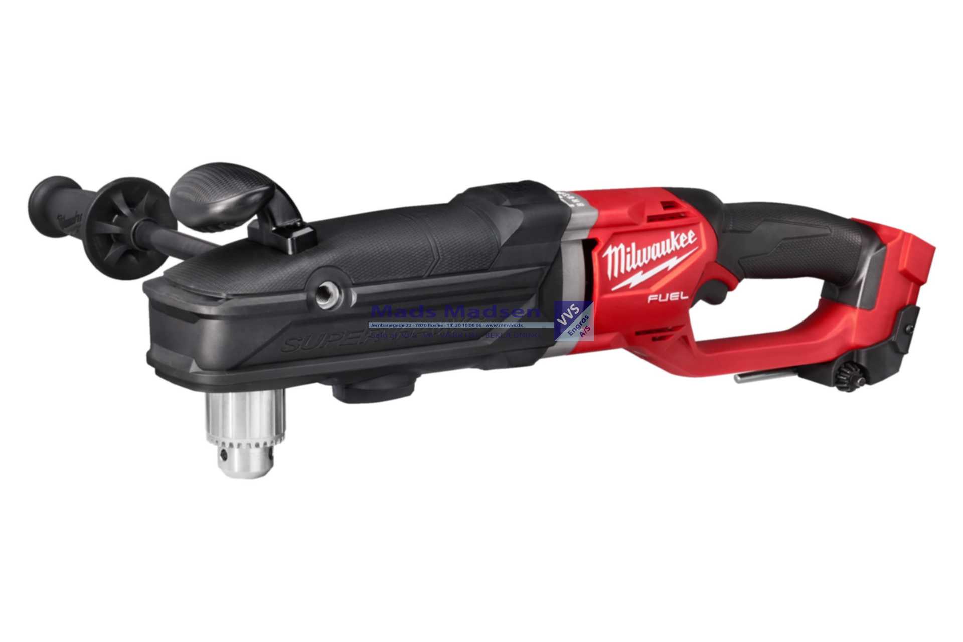 Milwaukee M18 FUEL Super HAWG FRAD2-0 Vinkelboremaskine med 2 gear 4933471207 *NETTOPRIS*