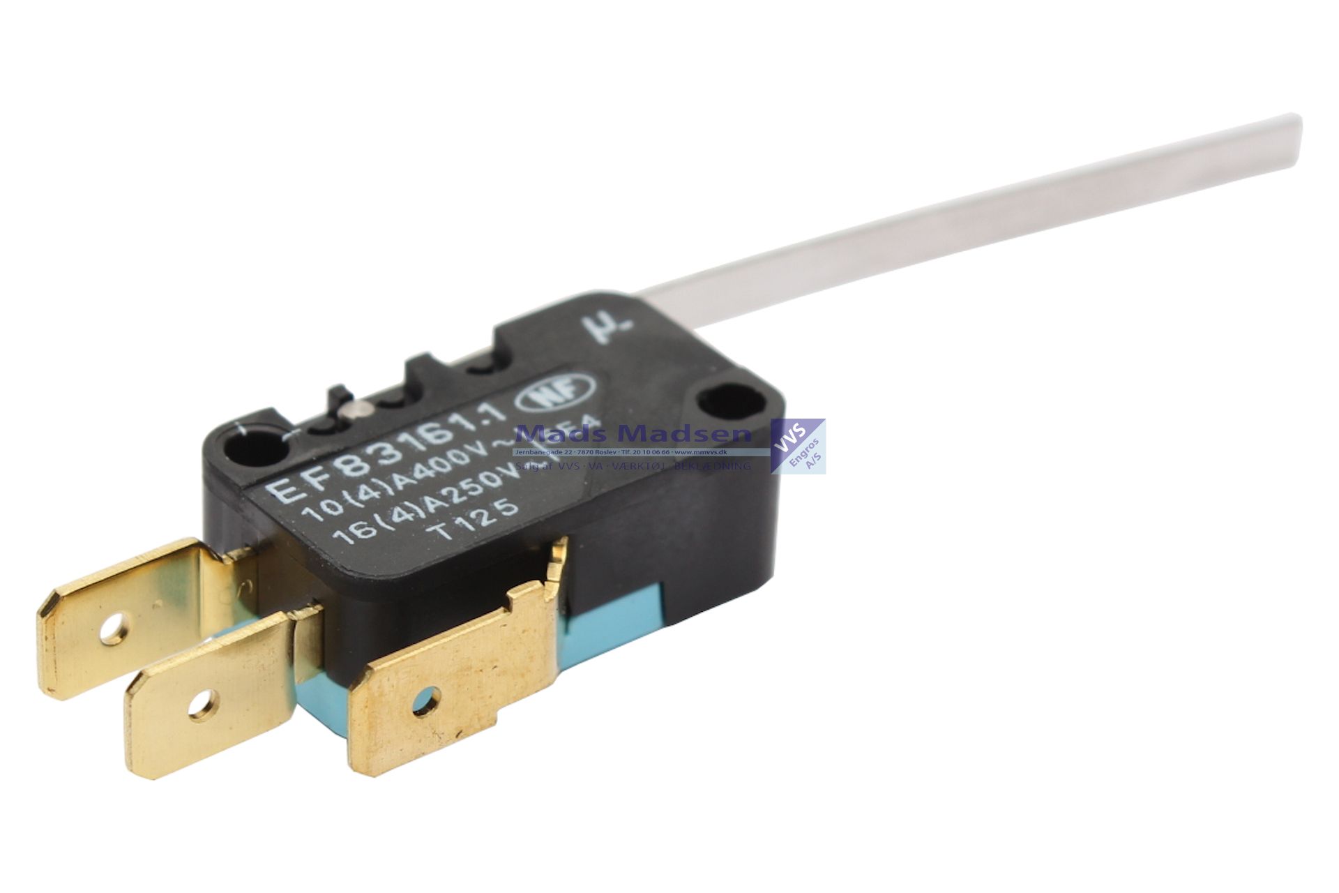 Vølund mikrokontakt kedellåge 16A/250V f/PB12-PB20-PB30 og Vedex 3300 418688