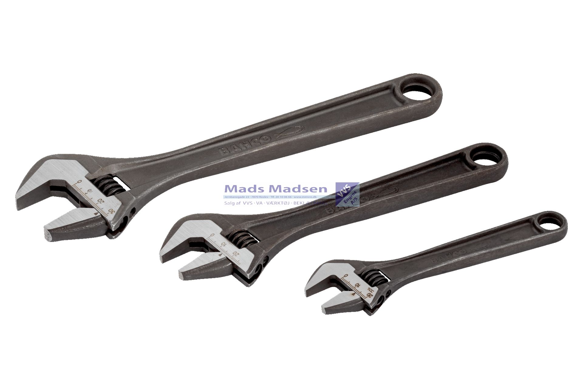 Skiftenøgler SAMPAK Bahco Adjust 3  6"-8"-10" *NETTOPRIS*