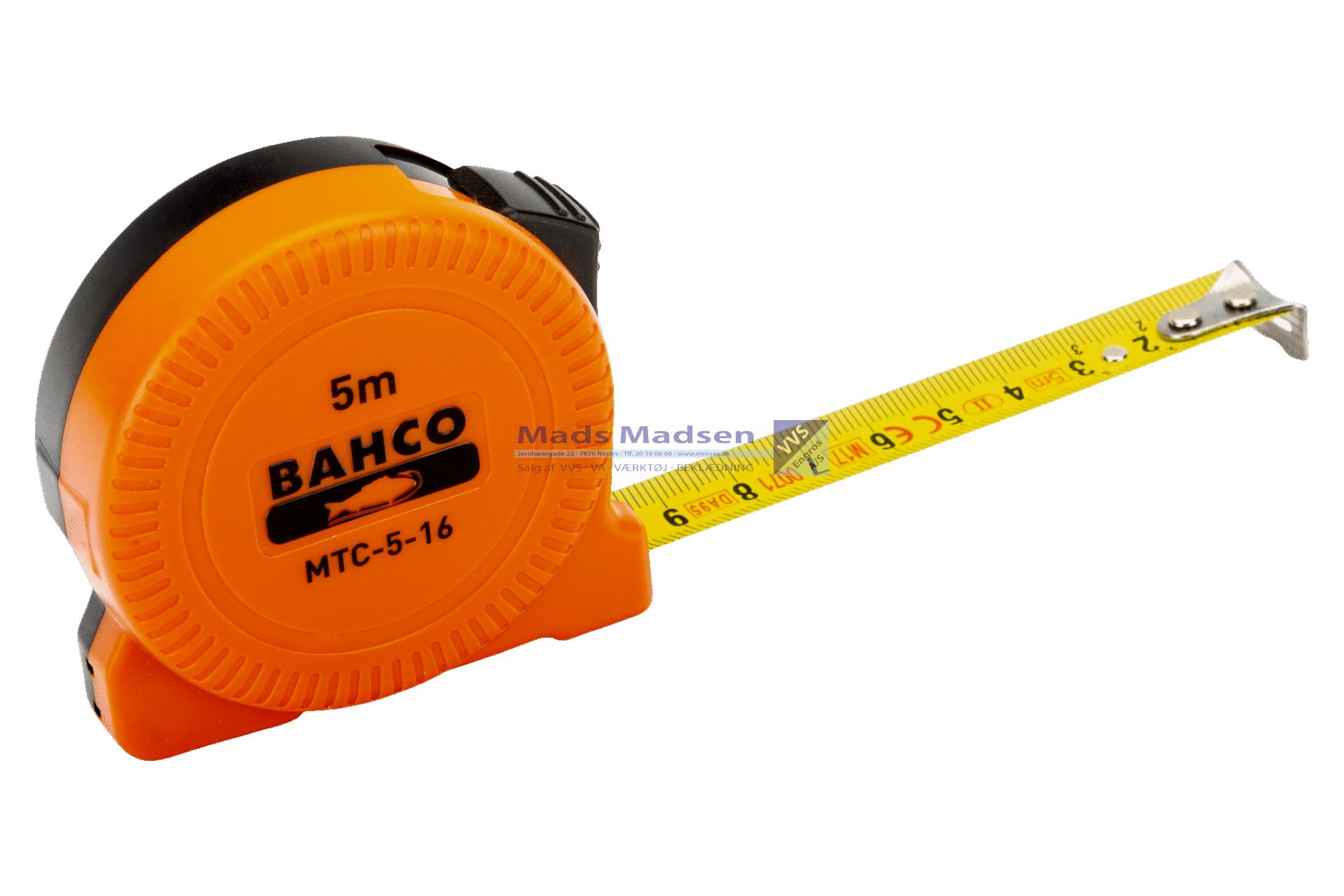 Båndmål Bahco MTC 3mtr x 13mm C2 *NETTORPIS*