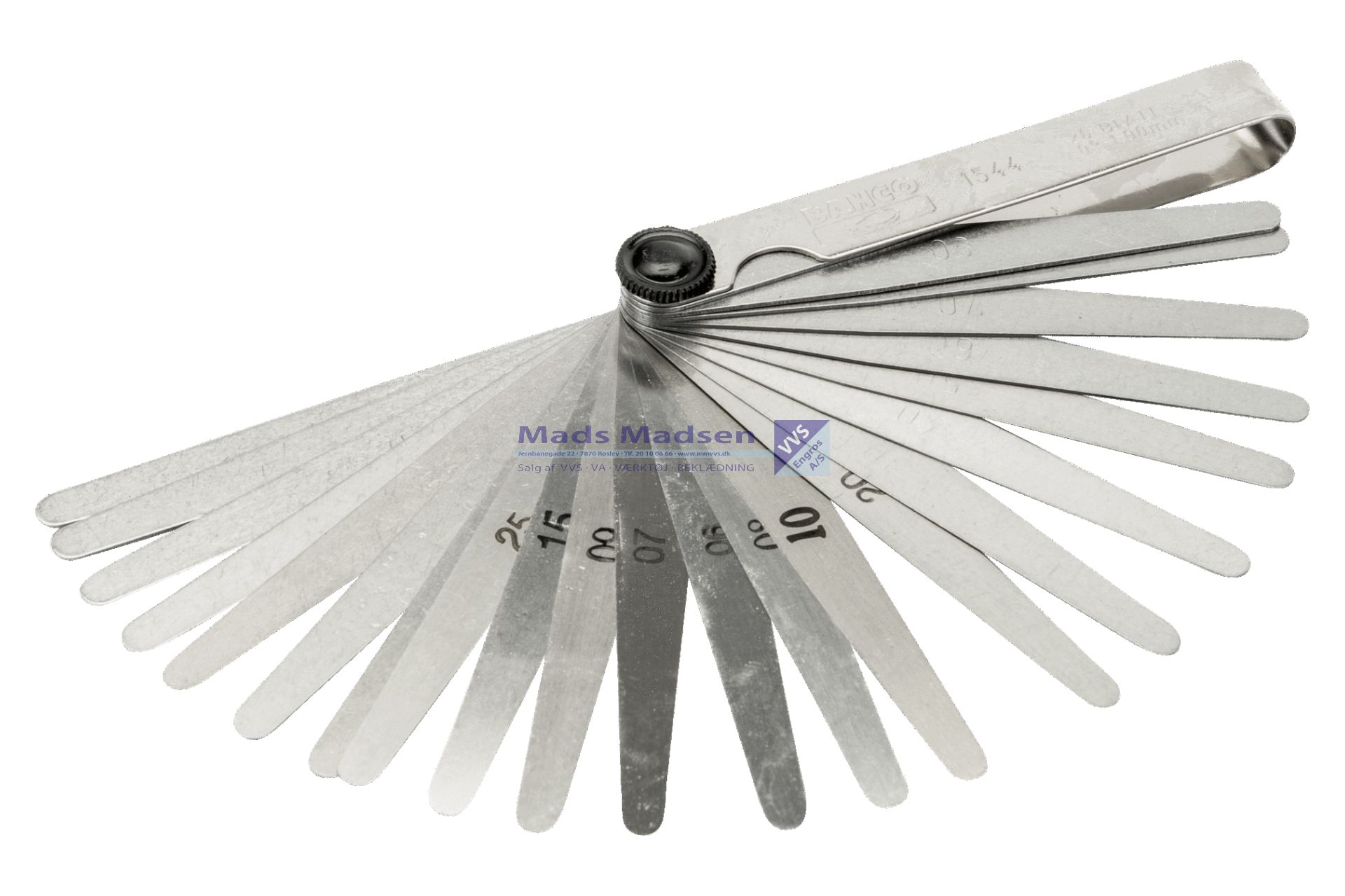 Søgeblade Bahco 1544 0,03-0,10mm (spring 0,01/0,05) *NETTOPRIS*