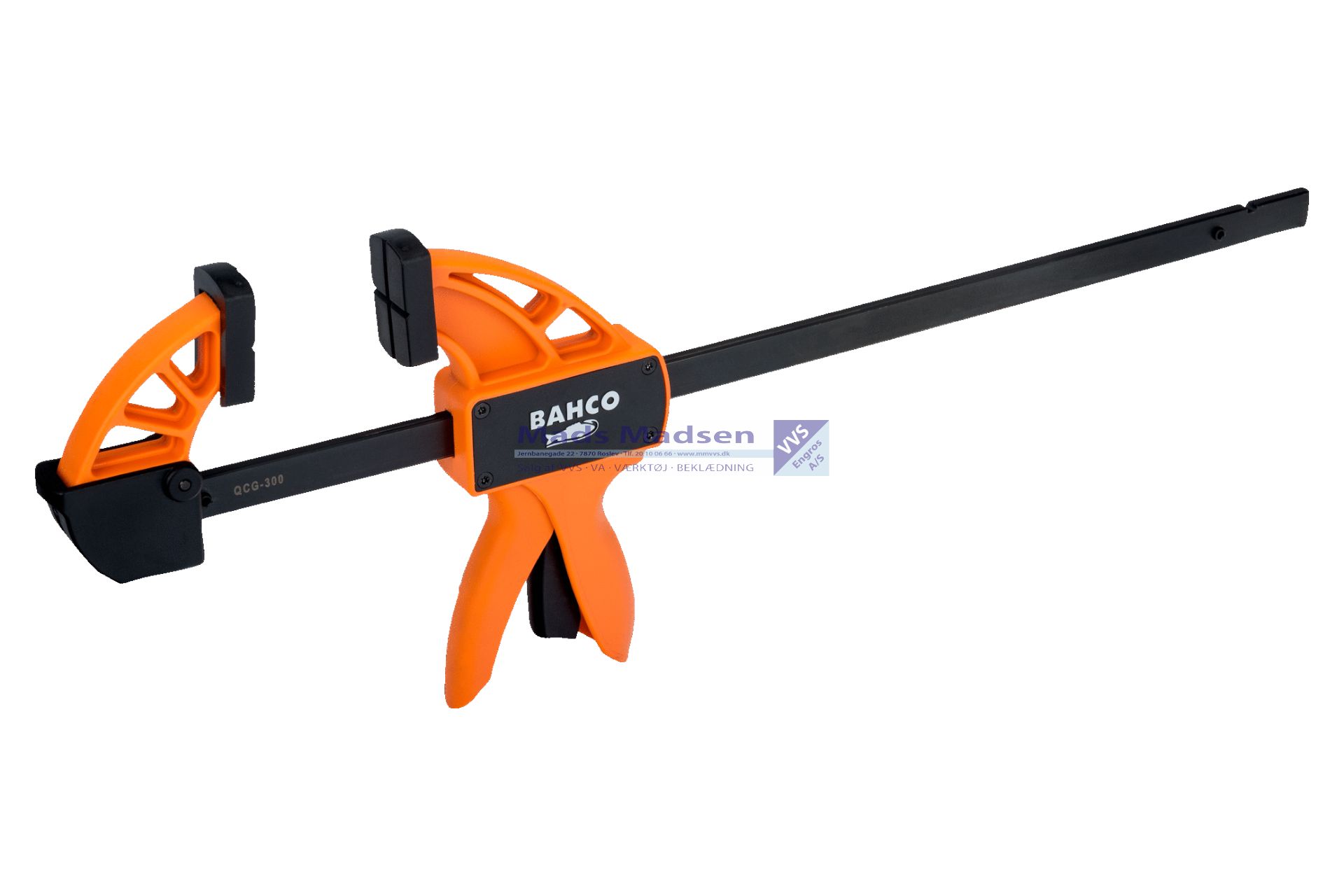 Spændetvinge Bahco Quick-Clamp QCG-300 125 kg. *NETTOPRIS*