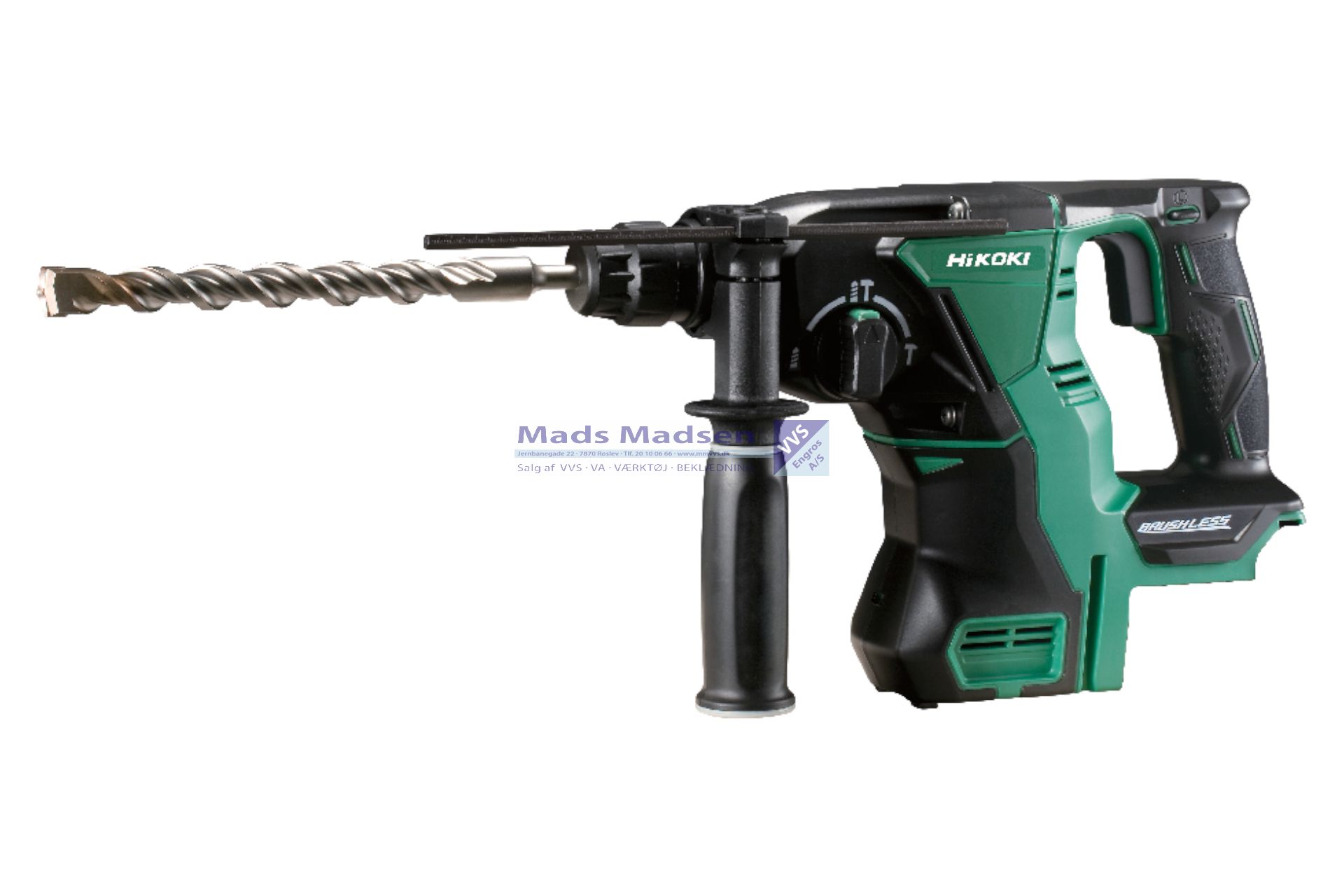 Hitachi / Hikoki Kombihammer 3,2 Joule DH1826DA 18V TOOL ONLY *NETTOPRIS*