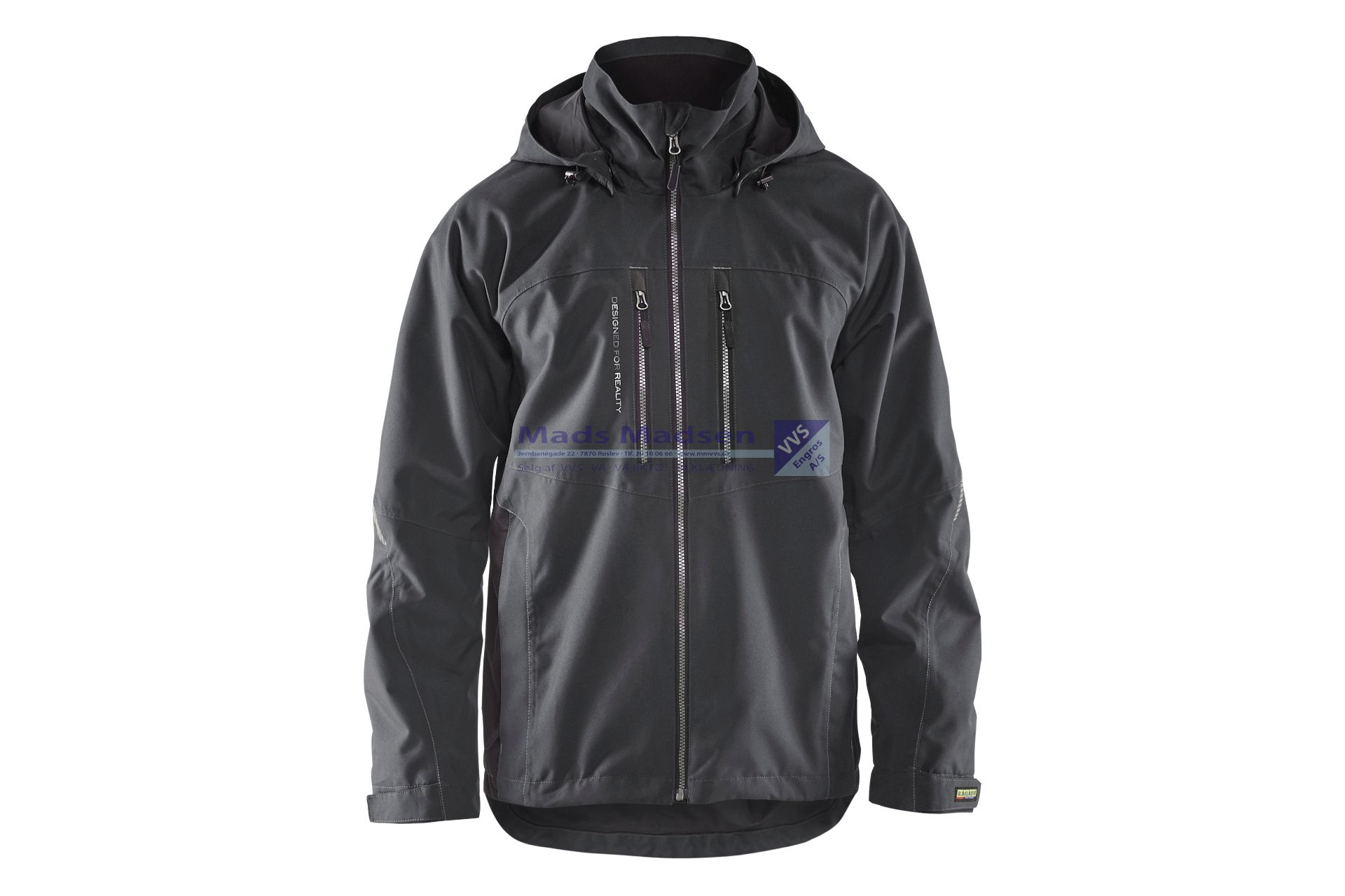 Blåkläder letforet vinterjakke 4890-1977-9900 str. 4XL sort poly 100%