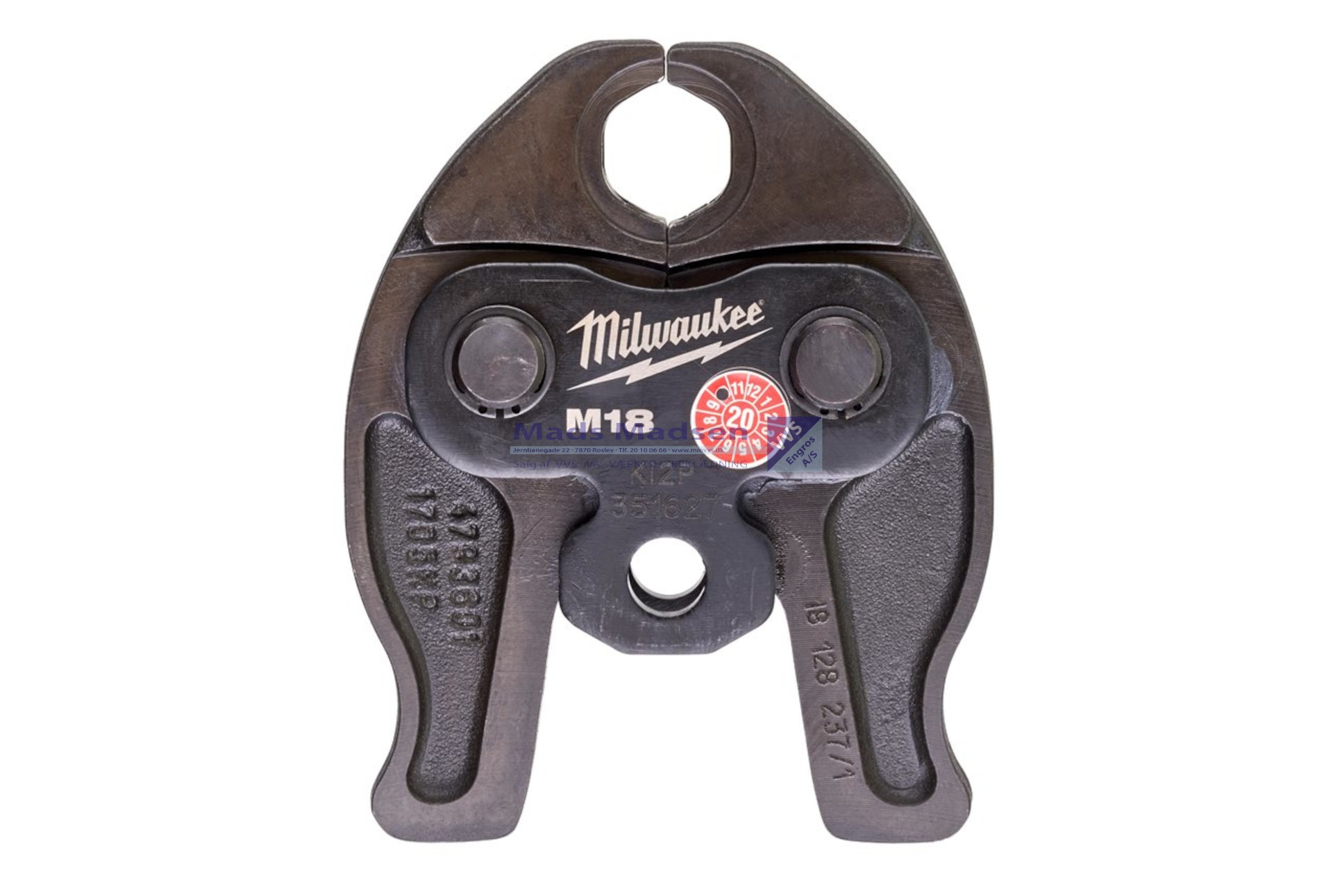 Milwaukee M12 pressstang M-bakke Ø18 4932430247 *NETTOPRIS*
