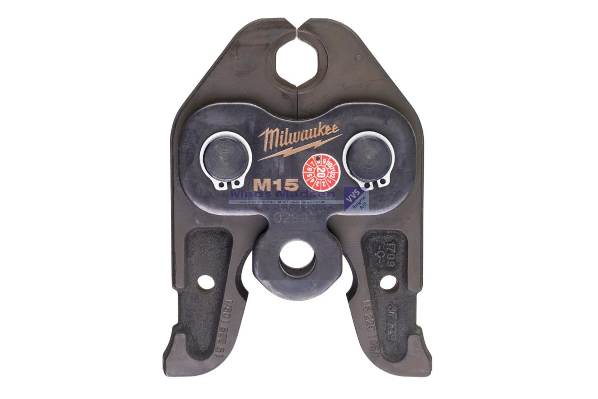 Milwaukee M18 pressstang M-bakke Ø15 4932430246 *NETTOPRIS*
