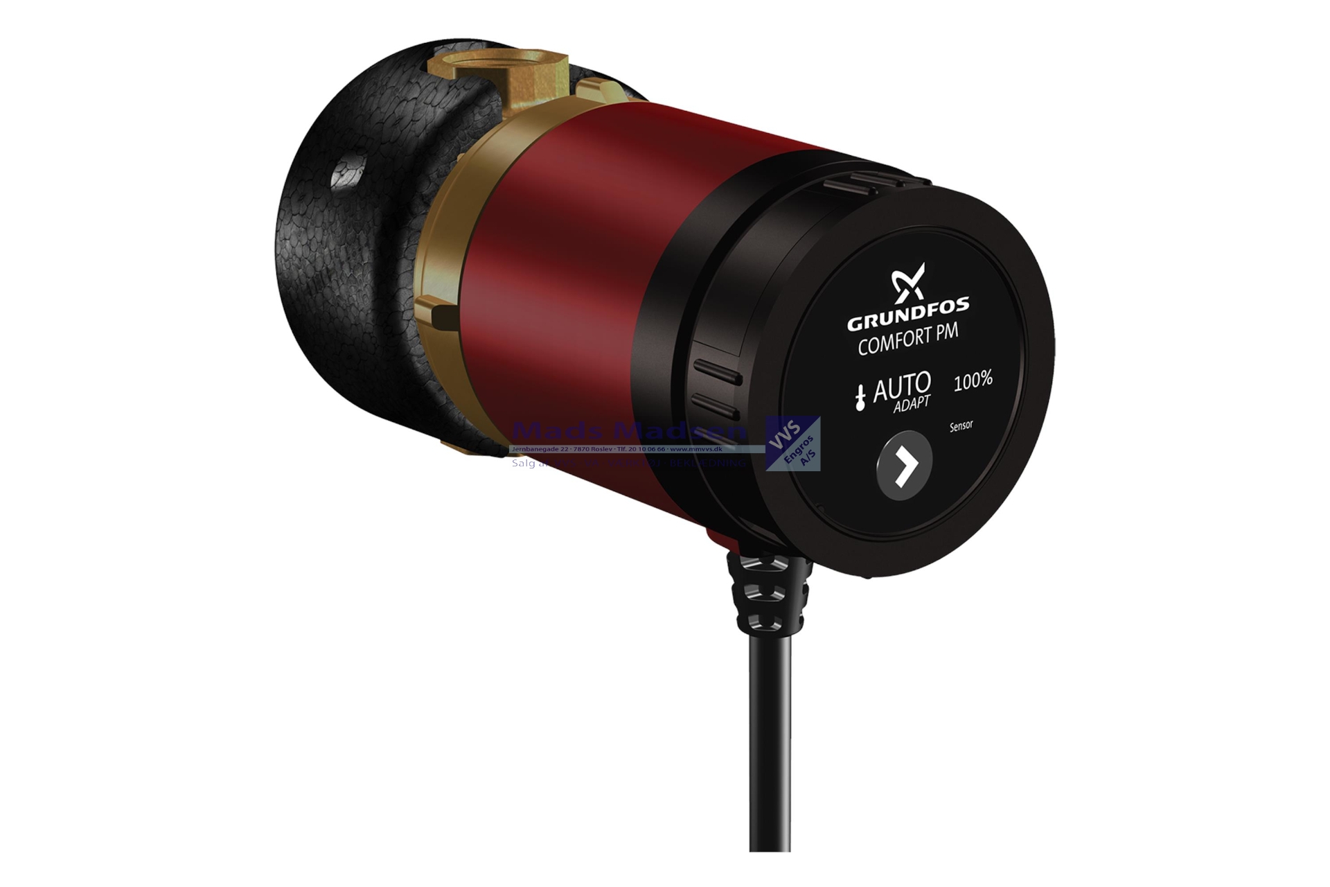 Grundfos Comfort UP15-14 BXA PM m/AUTOADAPT brugsvandspumpe