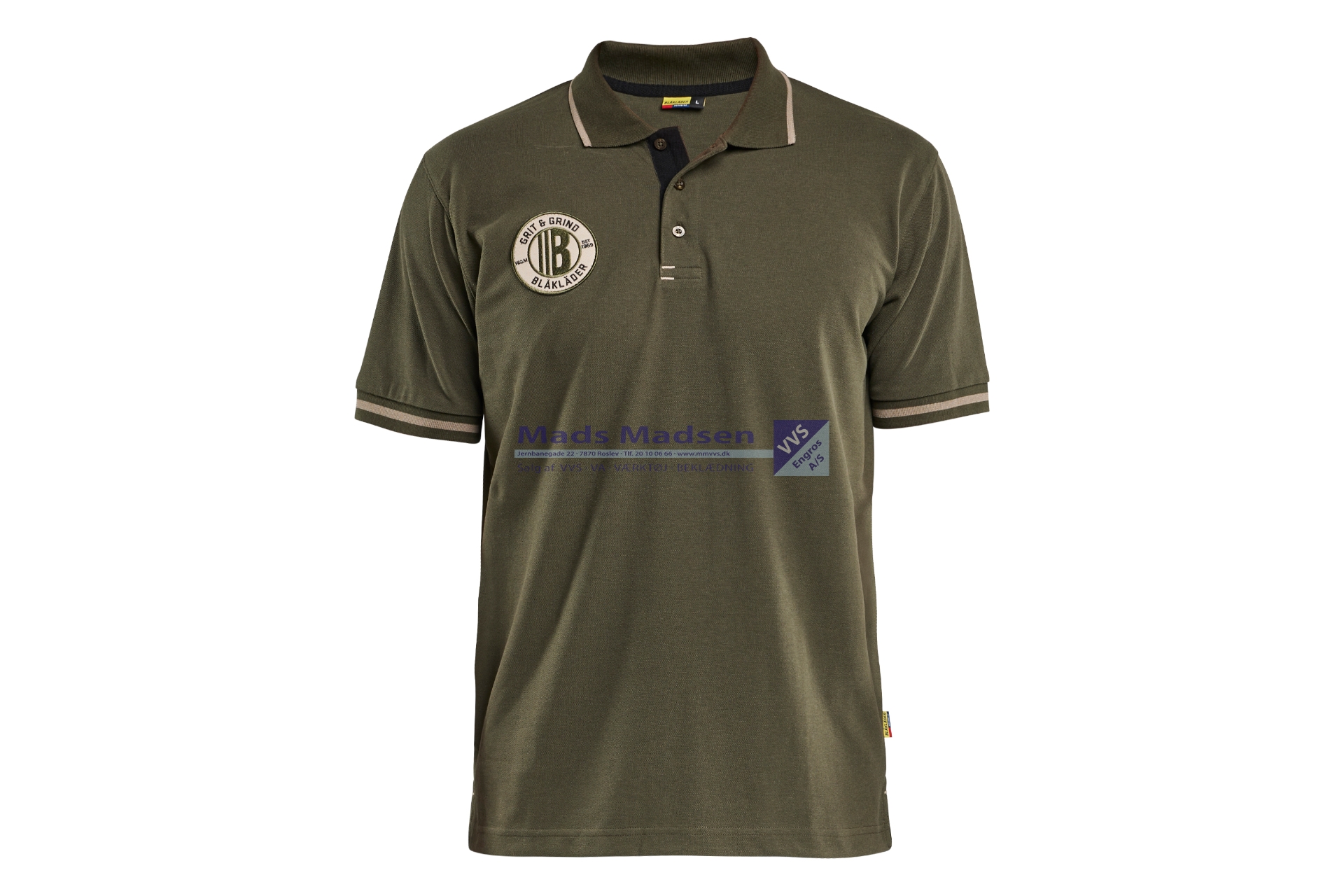 Blåkläder Polo Shirt 9402-1050-4209 S skovgrøn bom 60% poly 40%