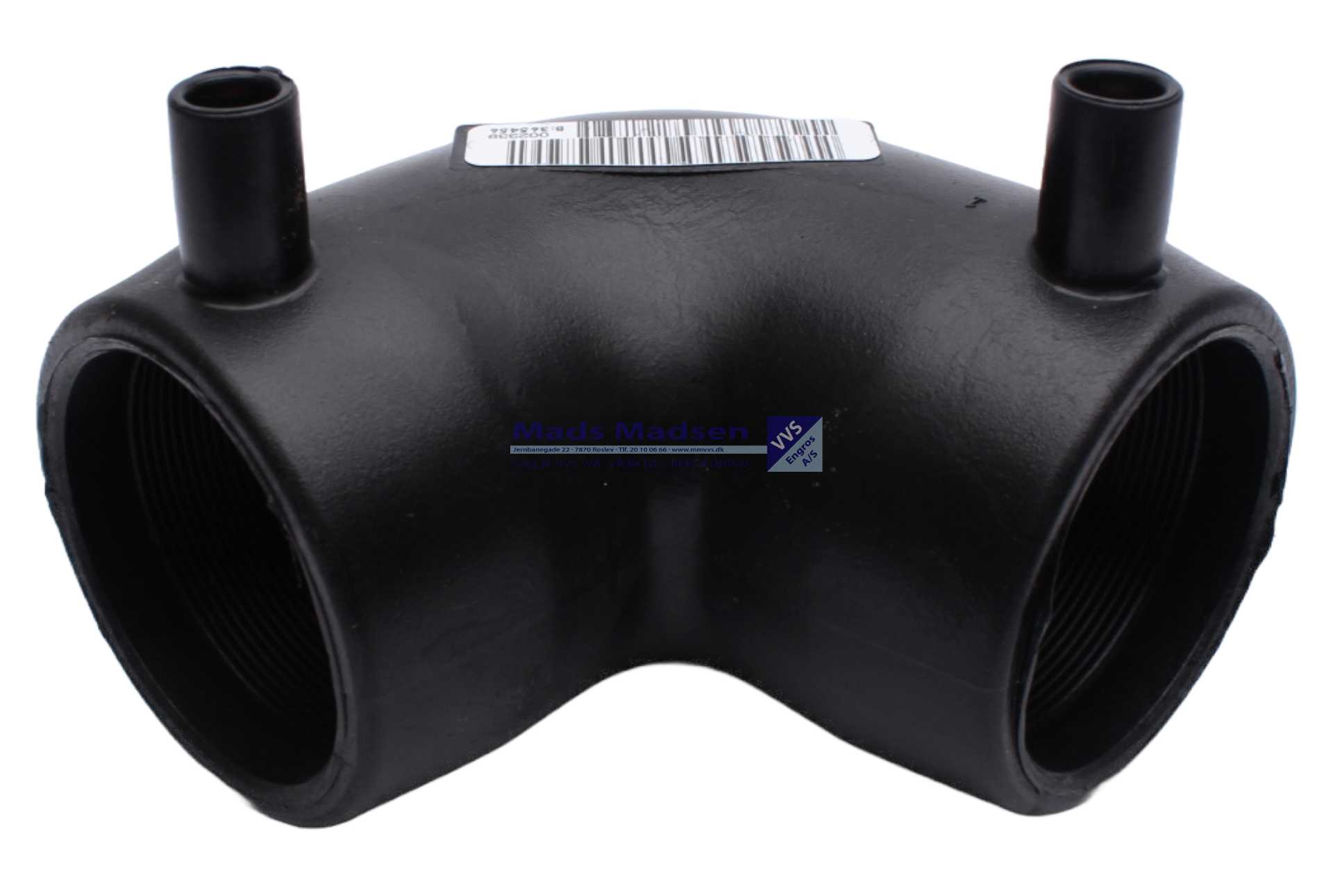 63mm Plasson El-bøjning 90gr