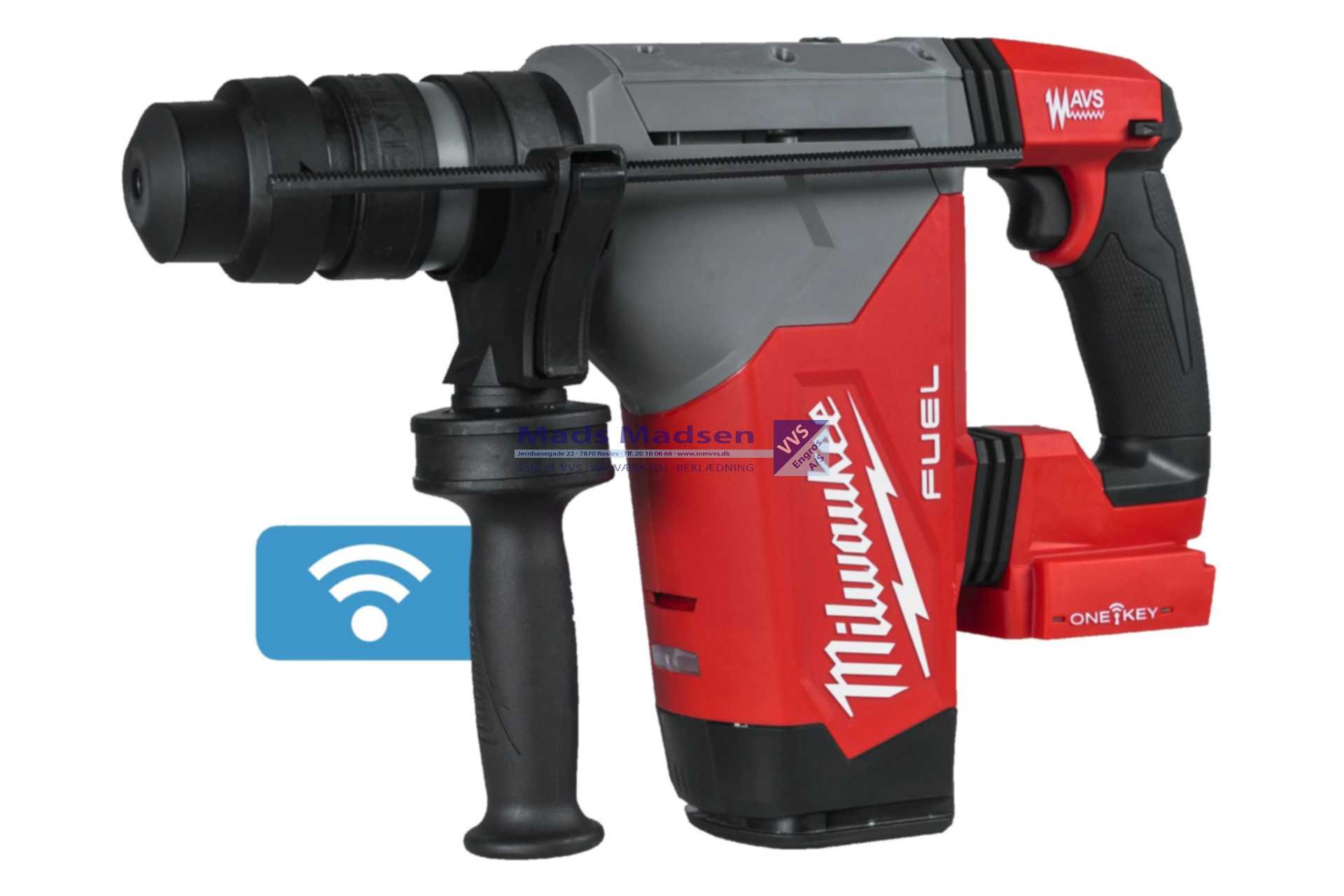 Milwaukee M18 Fuel Borehammer 4-trins 32 mm SDS-Plus 5,0 Joule ONEFHPX-0 4933478885 *NETTOPRIS*
