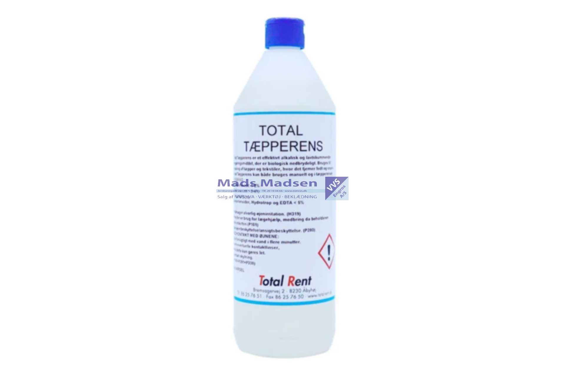TOTAL Tæppe- & møbelrens 1 L. (Velegnet til tæpperenser) *NETTOPRIS*